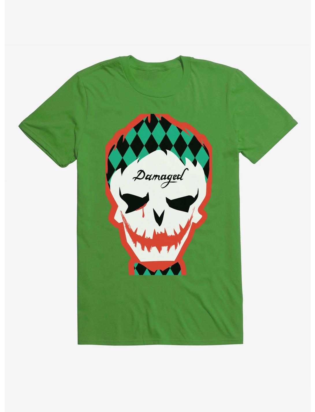 DC Comics Suicide Squad Joker Mask T-Shirt, GREEN APPLE, hi-res