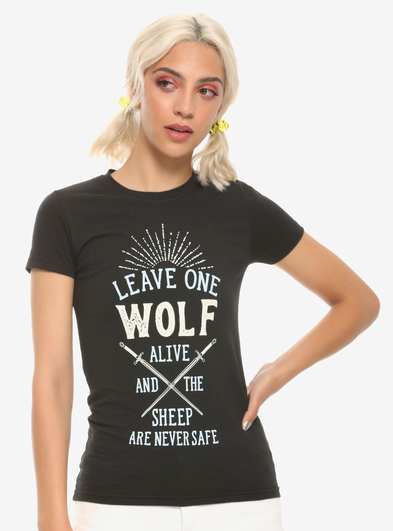 Game Of Thrones One Wolf Arya Stark Girls T-Shirt | Hot Topic