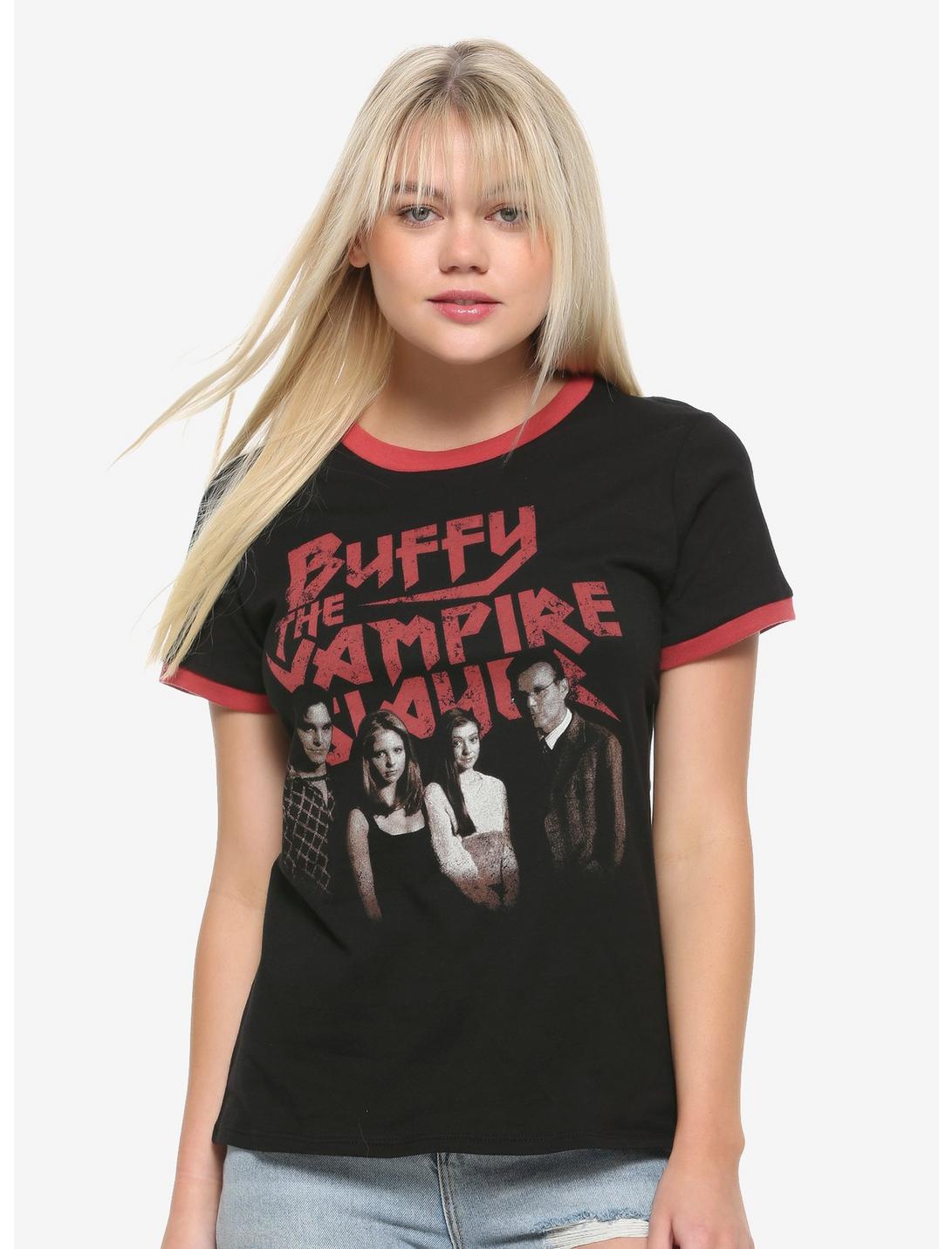 Buffy The Vampire Slayer Scoobies Girls Ringer T-Shirt | Hot Topic
