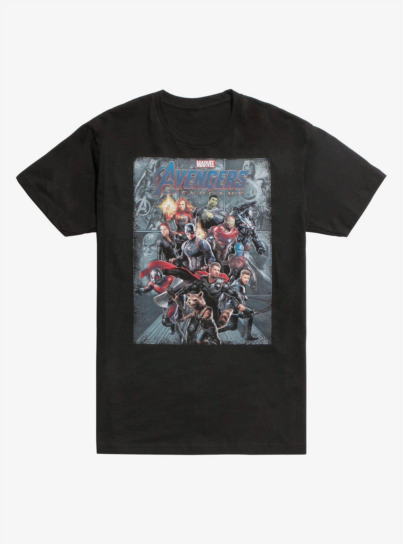 Hot topic avengers store shirt