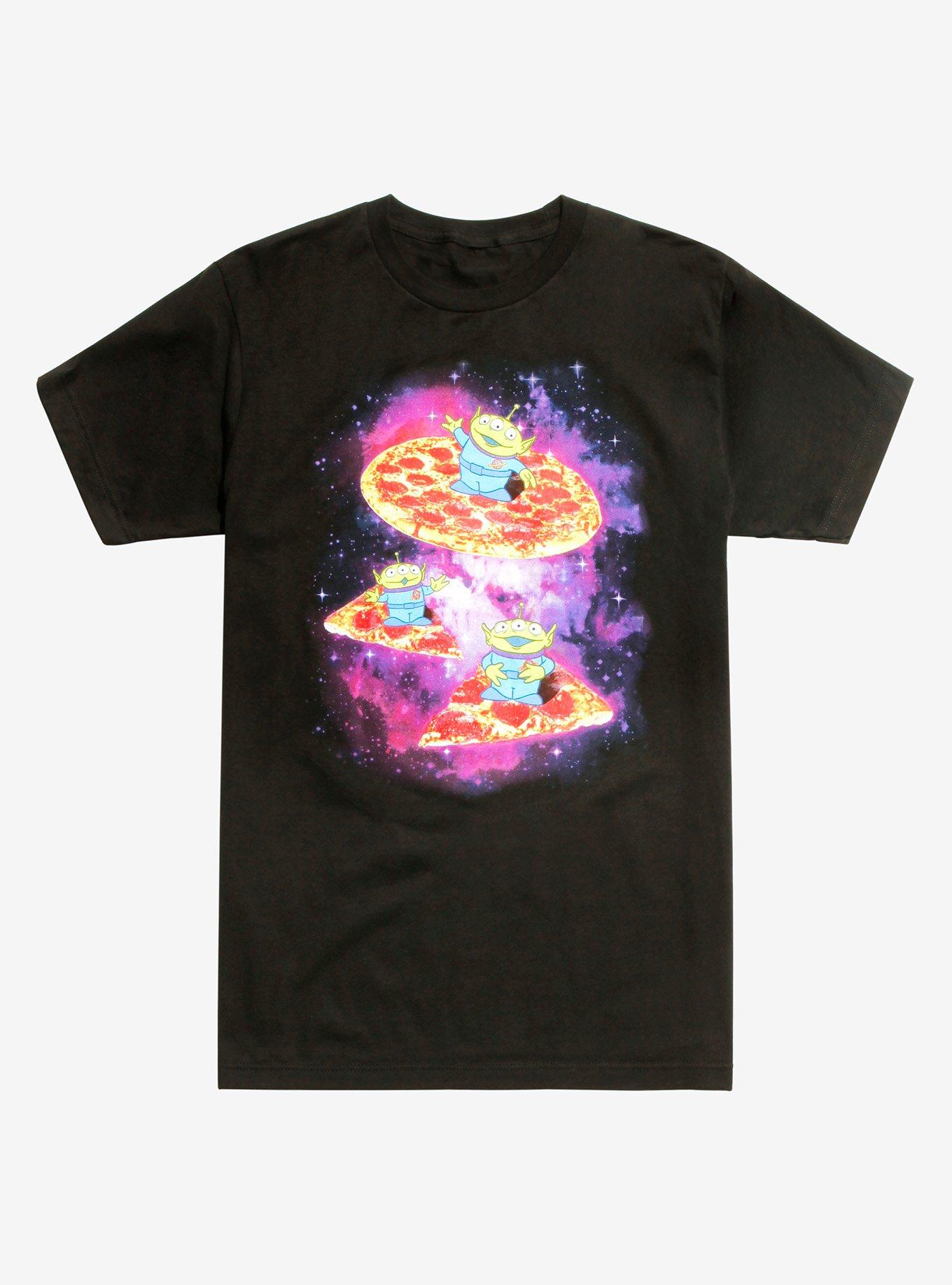 Disney Pixar Toy Story Pizza Aliens T-Shirt, BLACK, hi-res