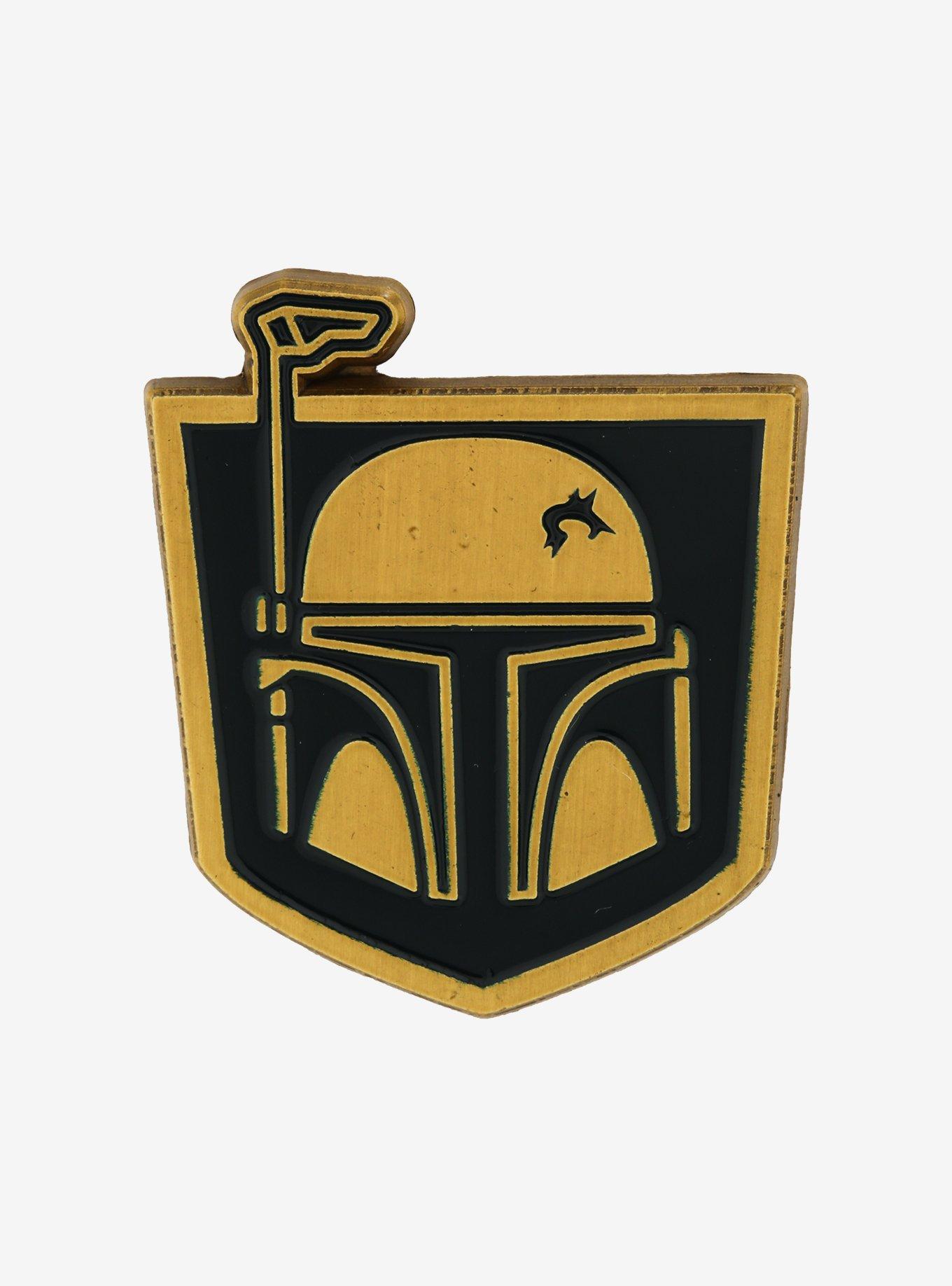 Star Wars Boba Fett Enamel Pin, , hi-res