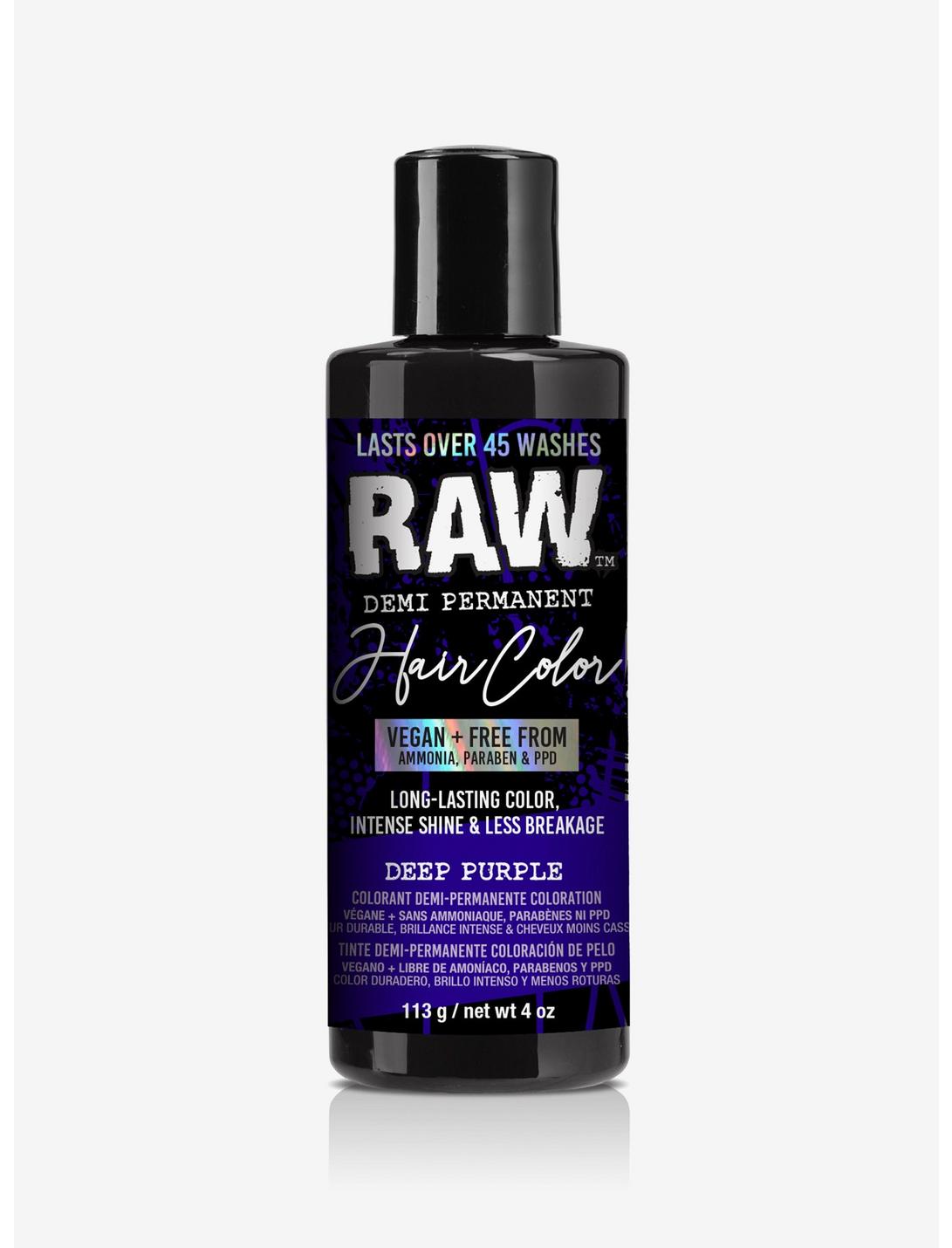 Raw Deep Purple Demi-Permanent Hair Color, , hi-res