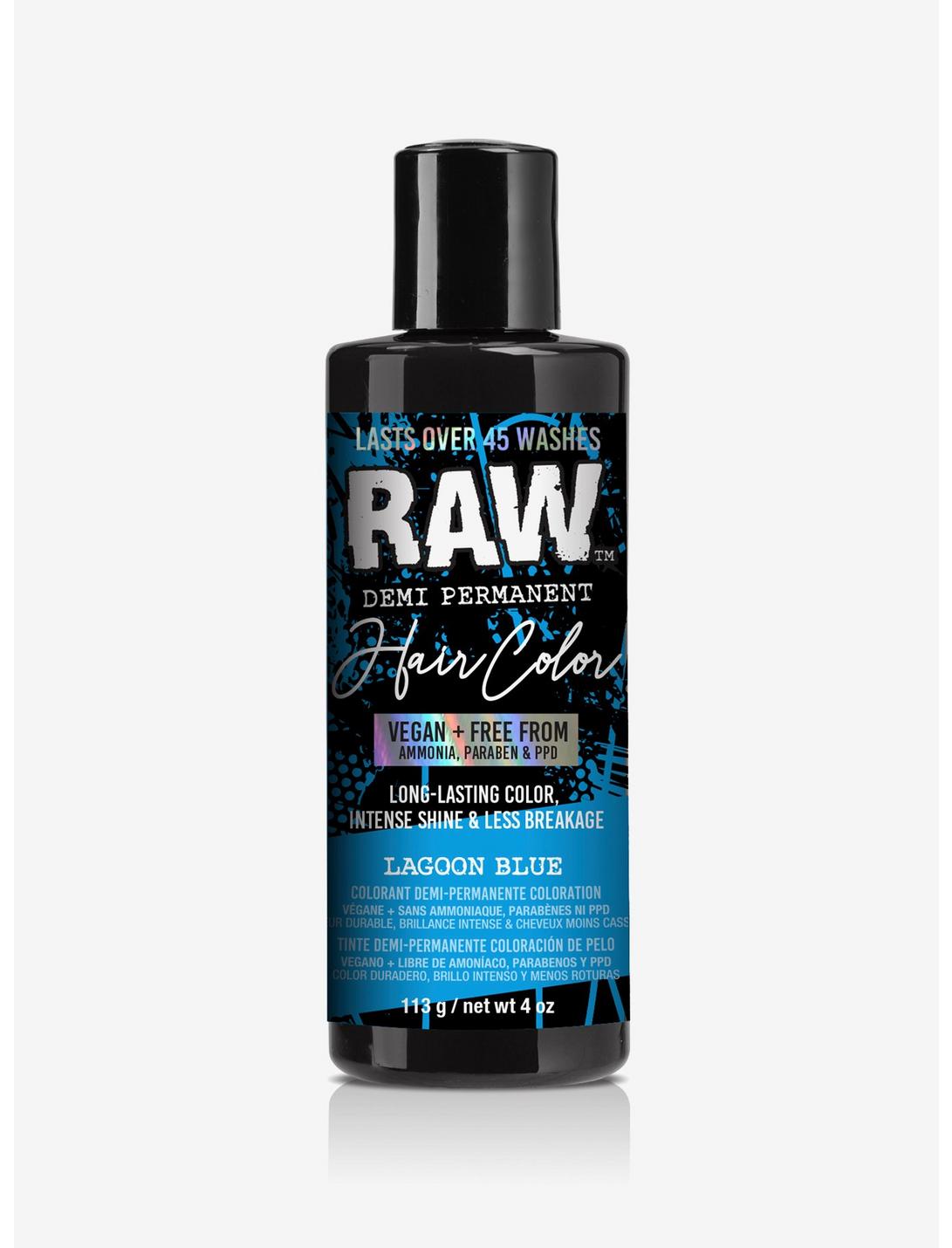 Raw Lagoon Blue Demi-Permanent Hair Color, , hi-res