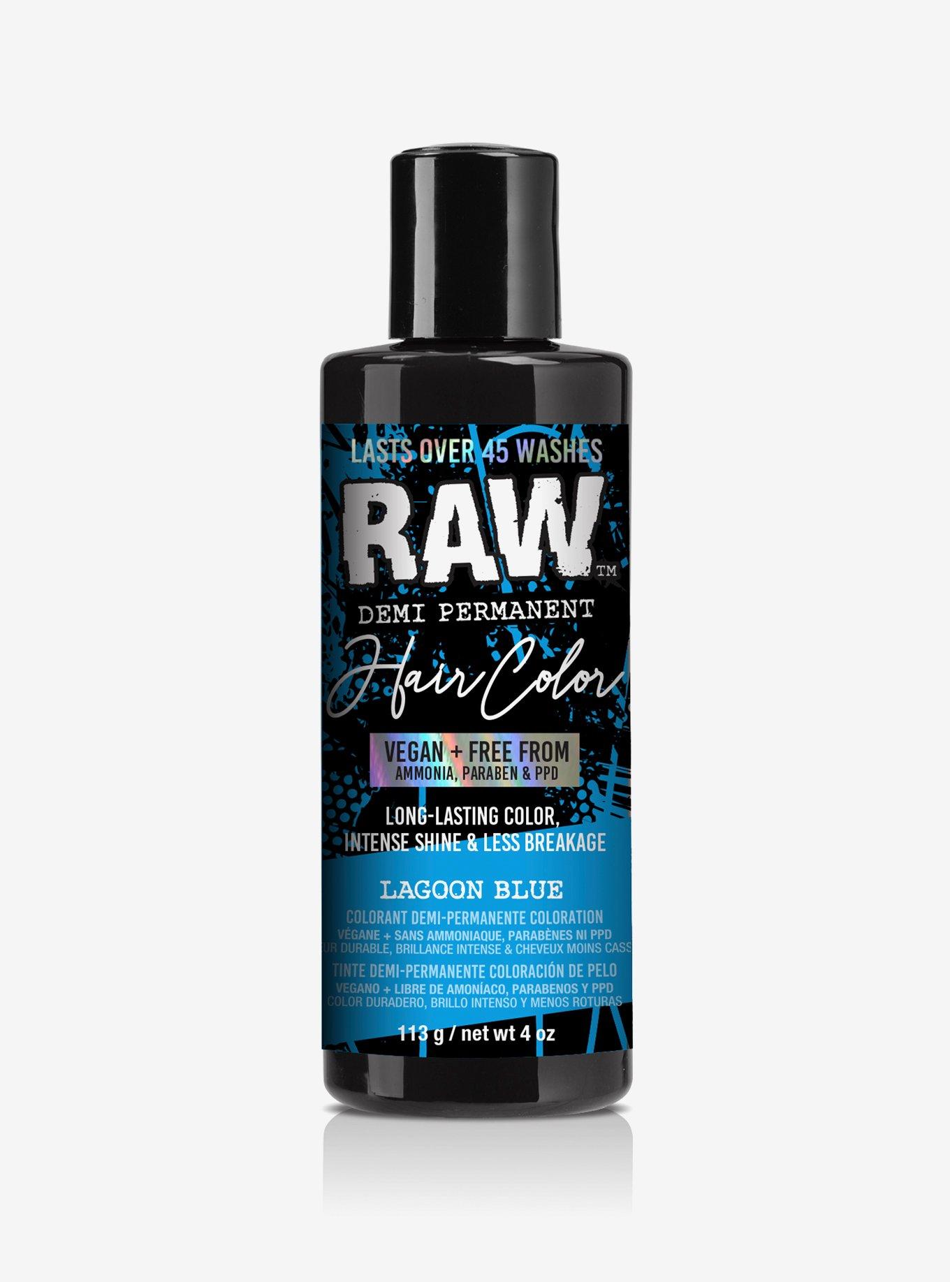 Raw Lagoon Blue Demi-Permanent Hair Color, , hi-res