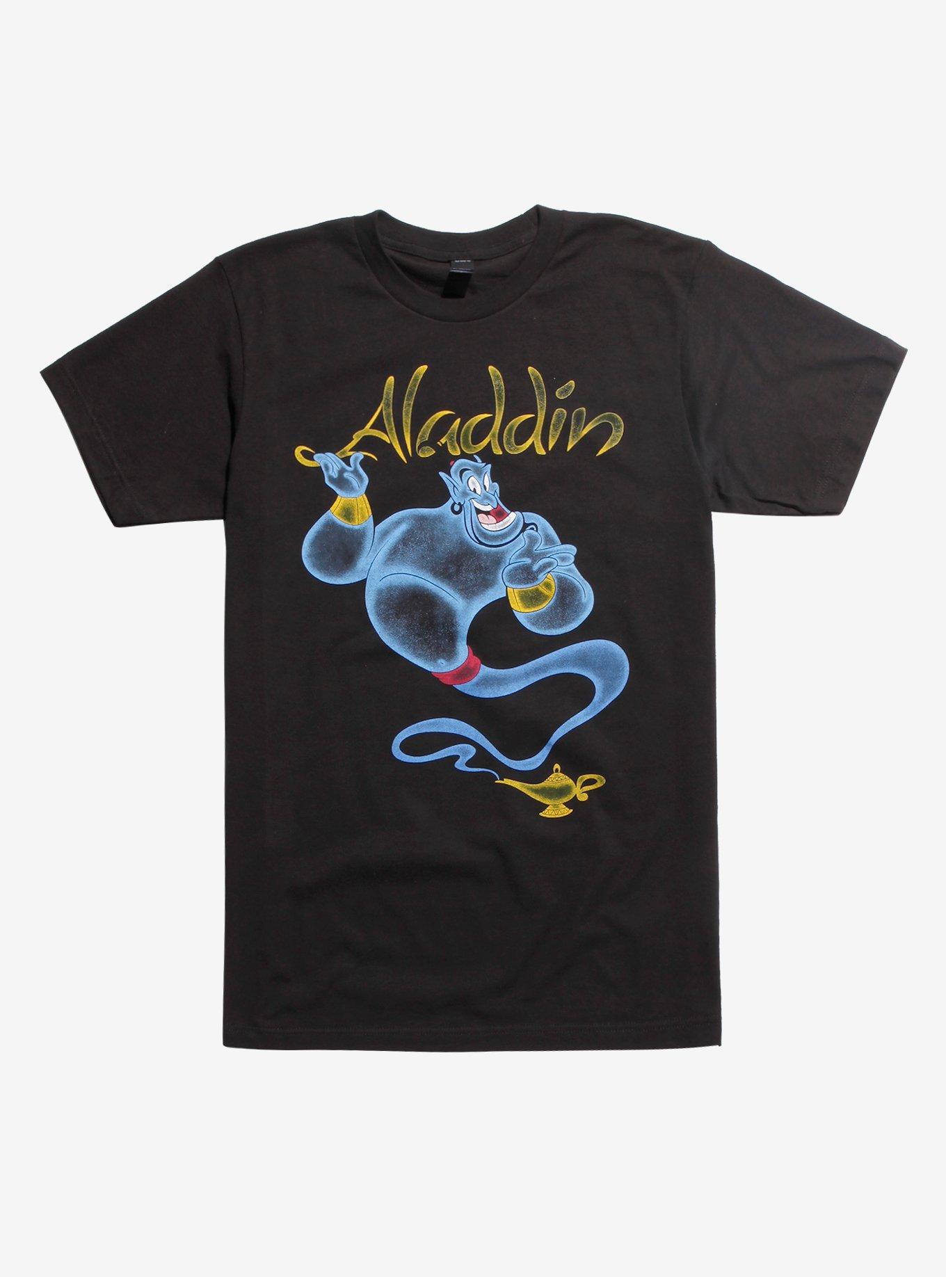 Disney Aladdin Genie Distressed T-Shirt, MULTI, hi-res