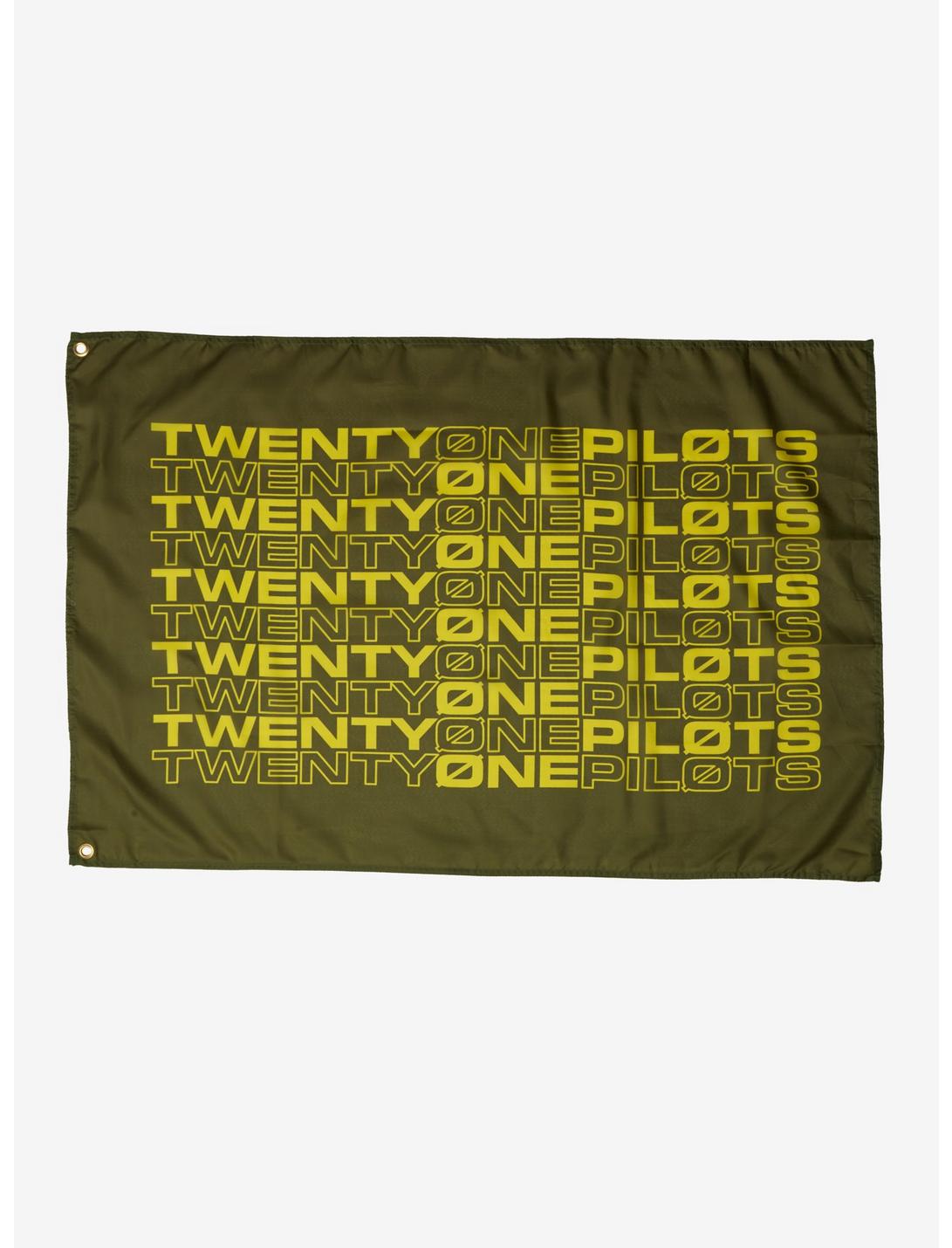 Twenty One Pilots Jump Wave Flag, , hi-res
