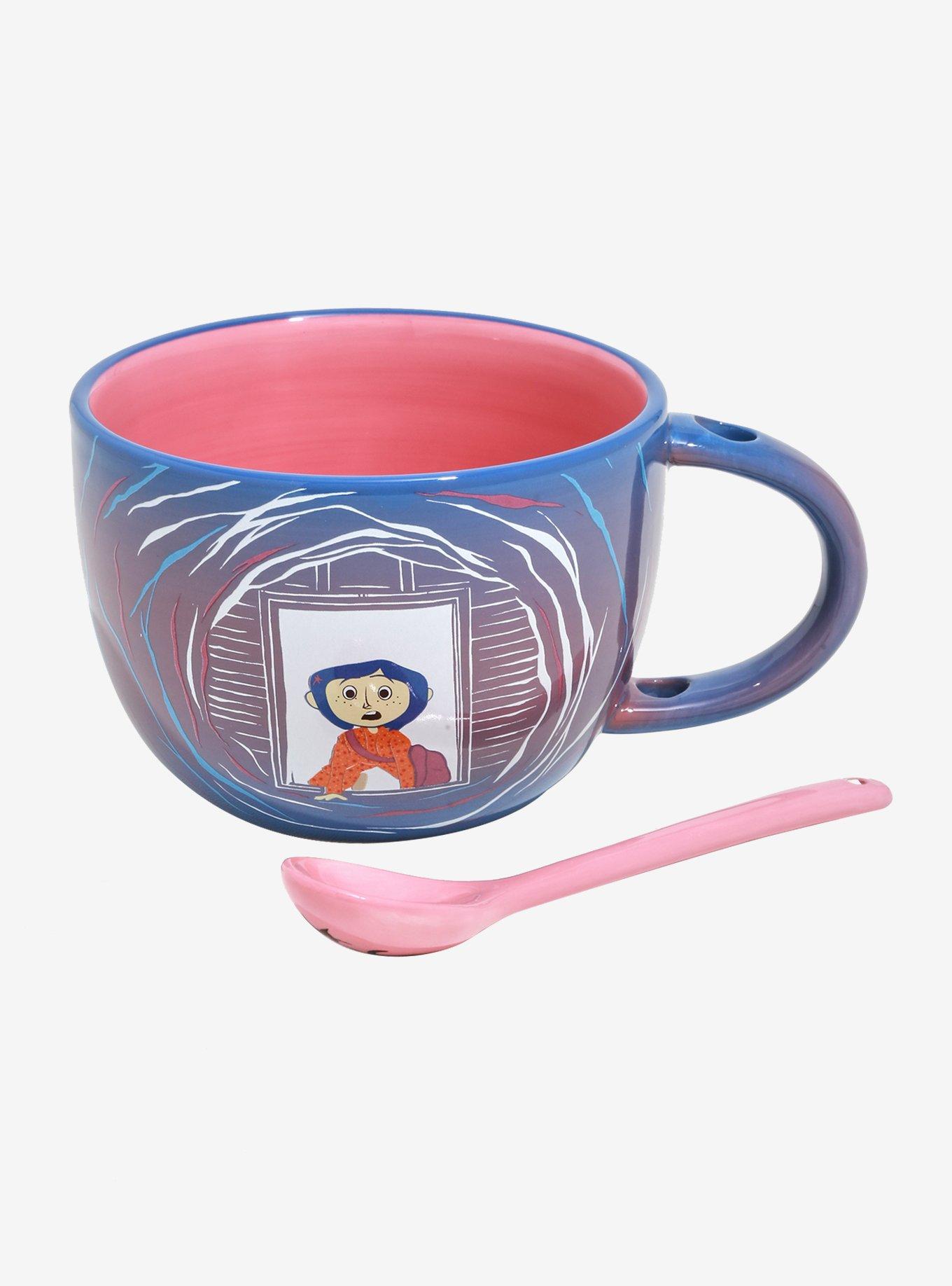 Coraline Soup Mug & Spoon, , hi-res