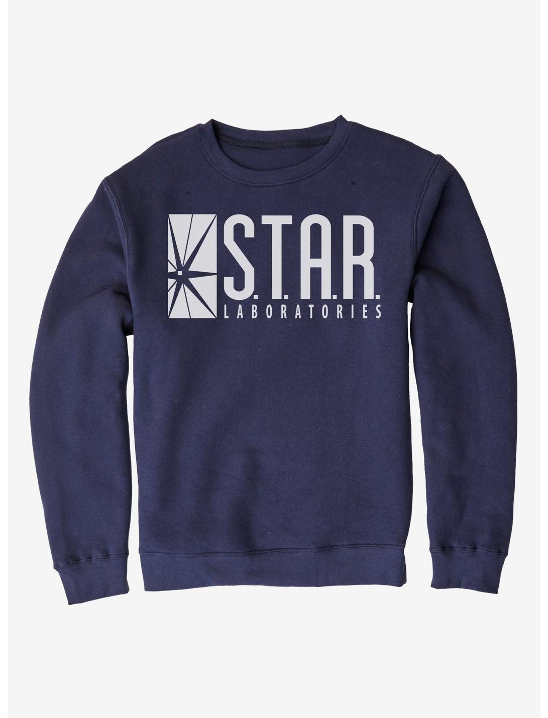 The Flash Star Laboratories Sweatshirt, NAVY, hi-res