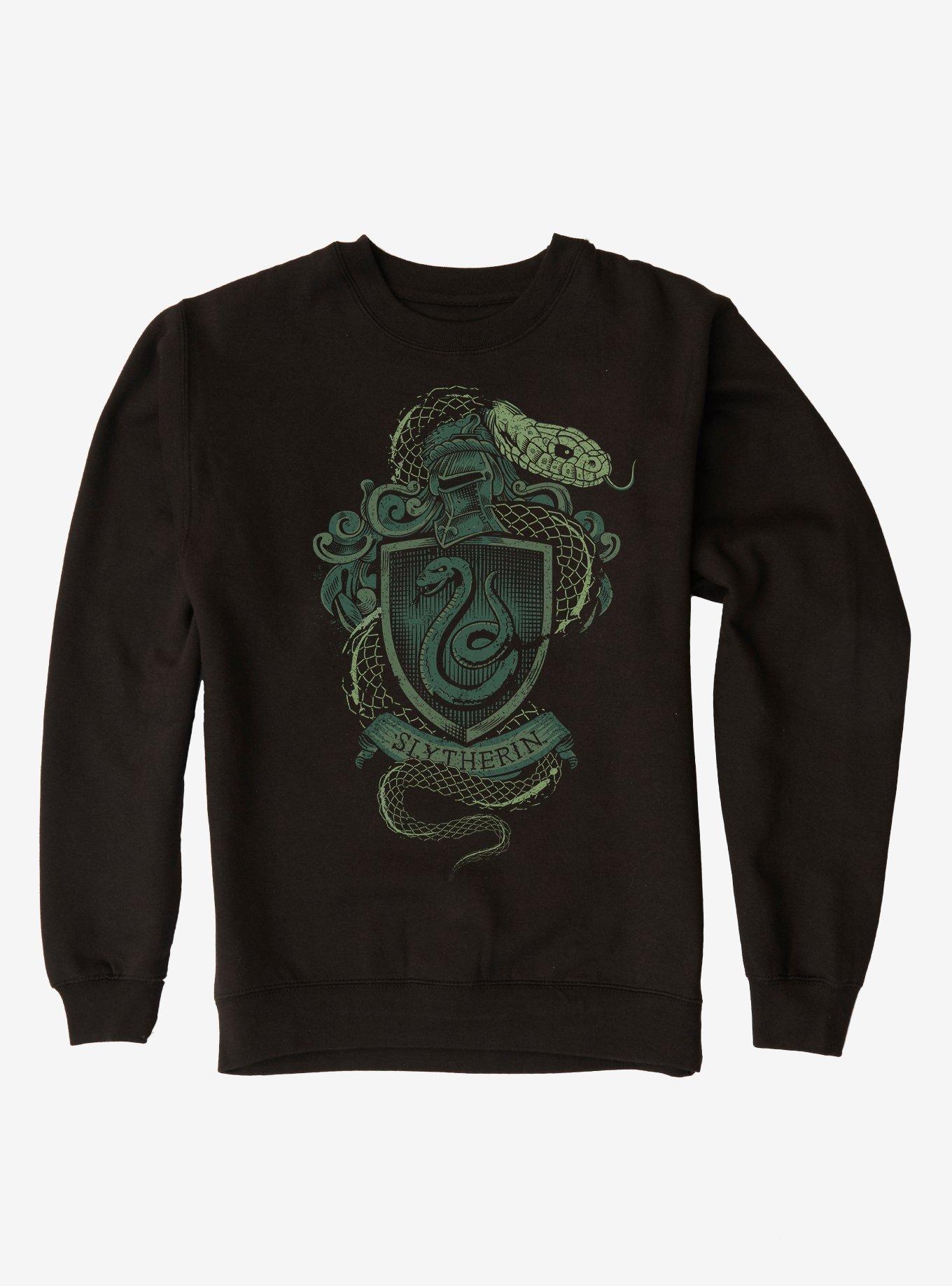 Harry potter 2024 sweatshirt slytherin