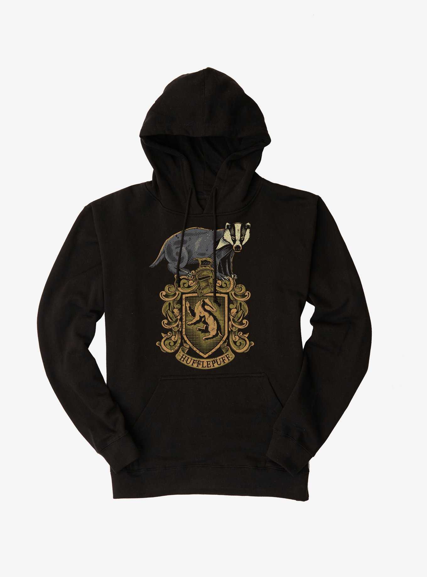 Harry Potter Hufflepuff Logo Hoodie, , hi-res