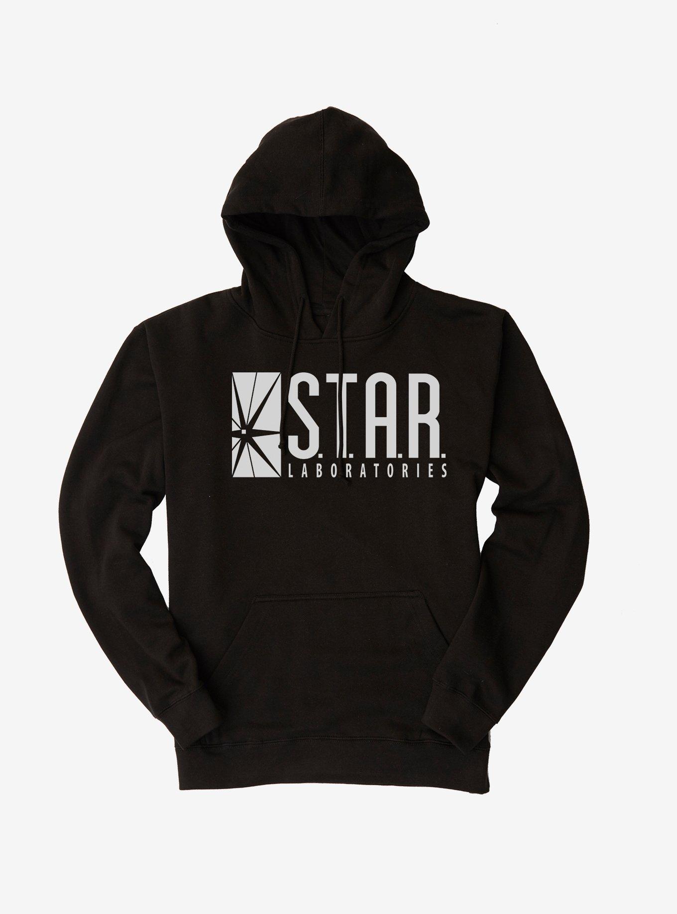 The Flash Star Laboratories Hoodie, BLACK, hi-res