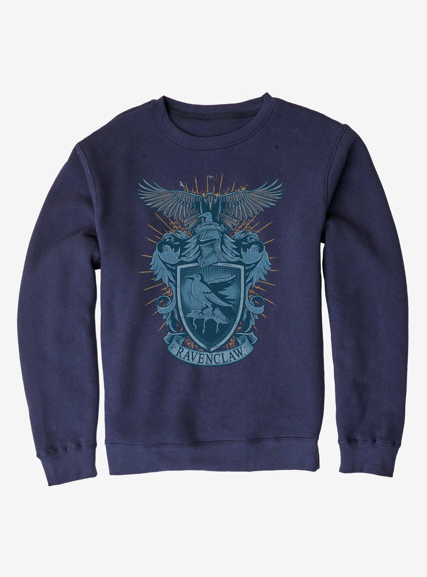 Harry Potter Ravenclaw Logo Sweatshirt, NAVY, hi-res