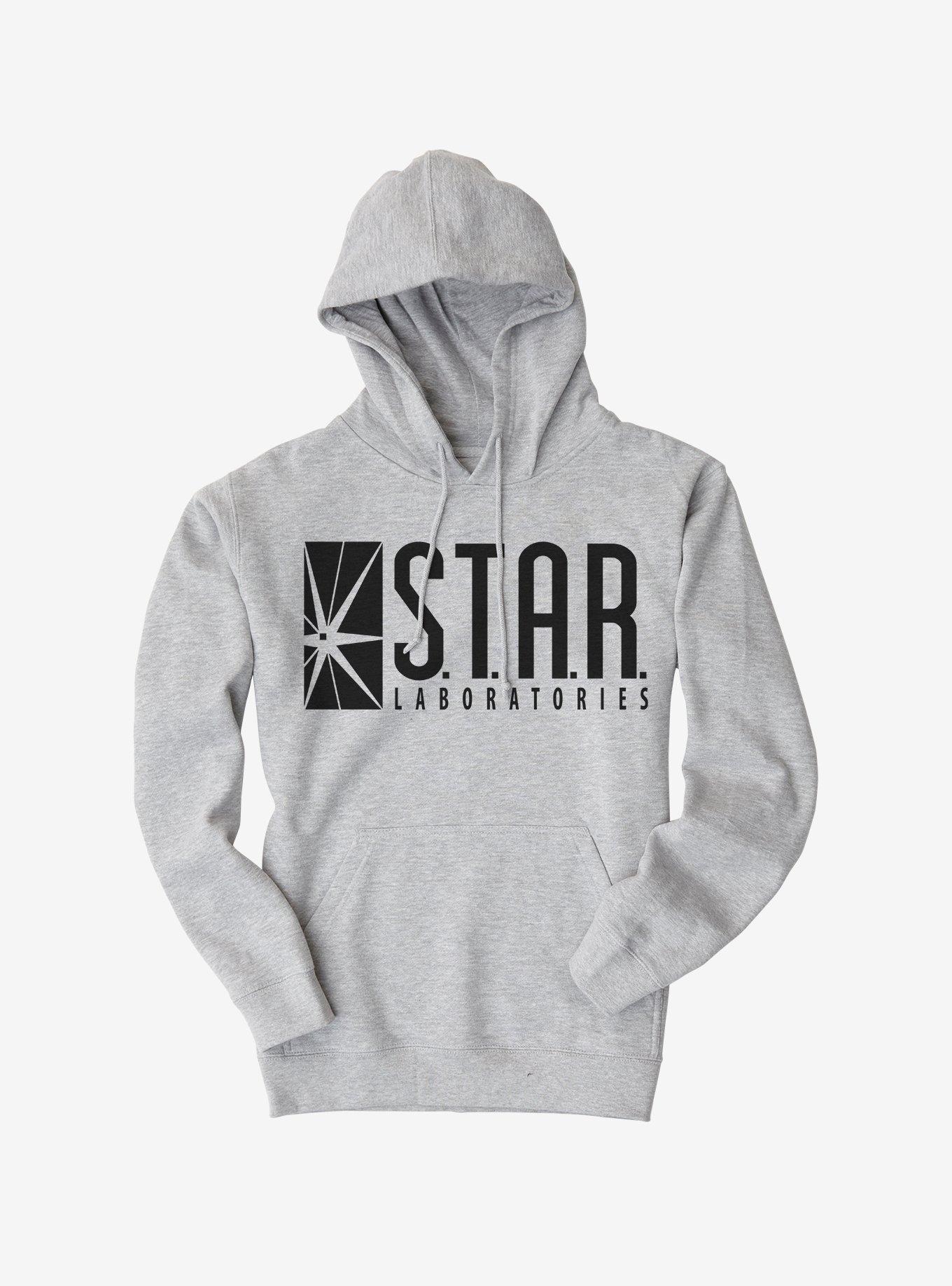 Flash wearing cheap star labs sweatshirt