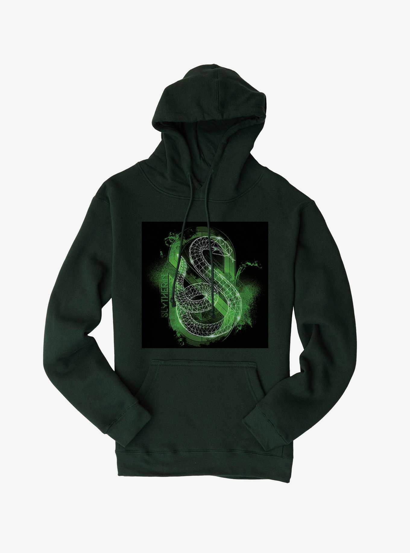 Hot topic hot sale slytherin hoodie