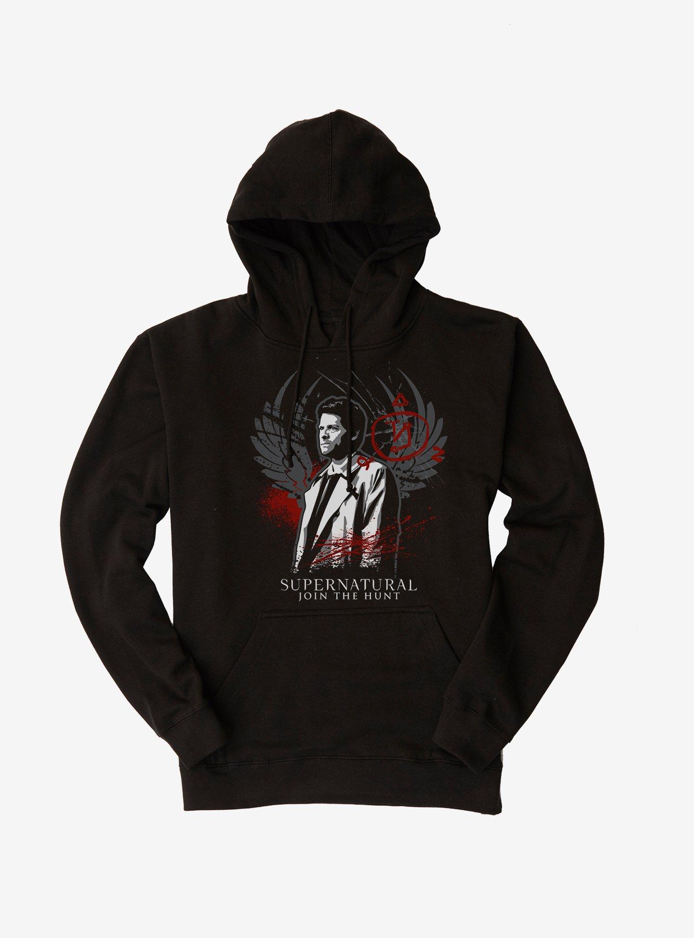 Supernatural hoodie store hot topic