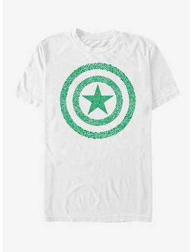 Marvel Captain America Clover  Shield T-Shirt, WHITE, hi-res