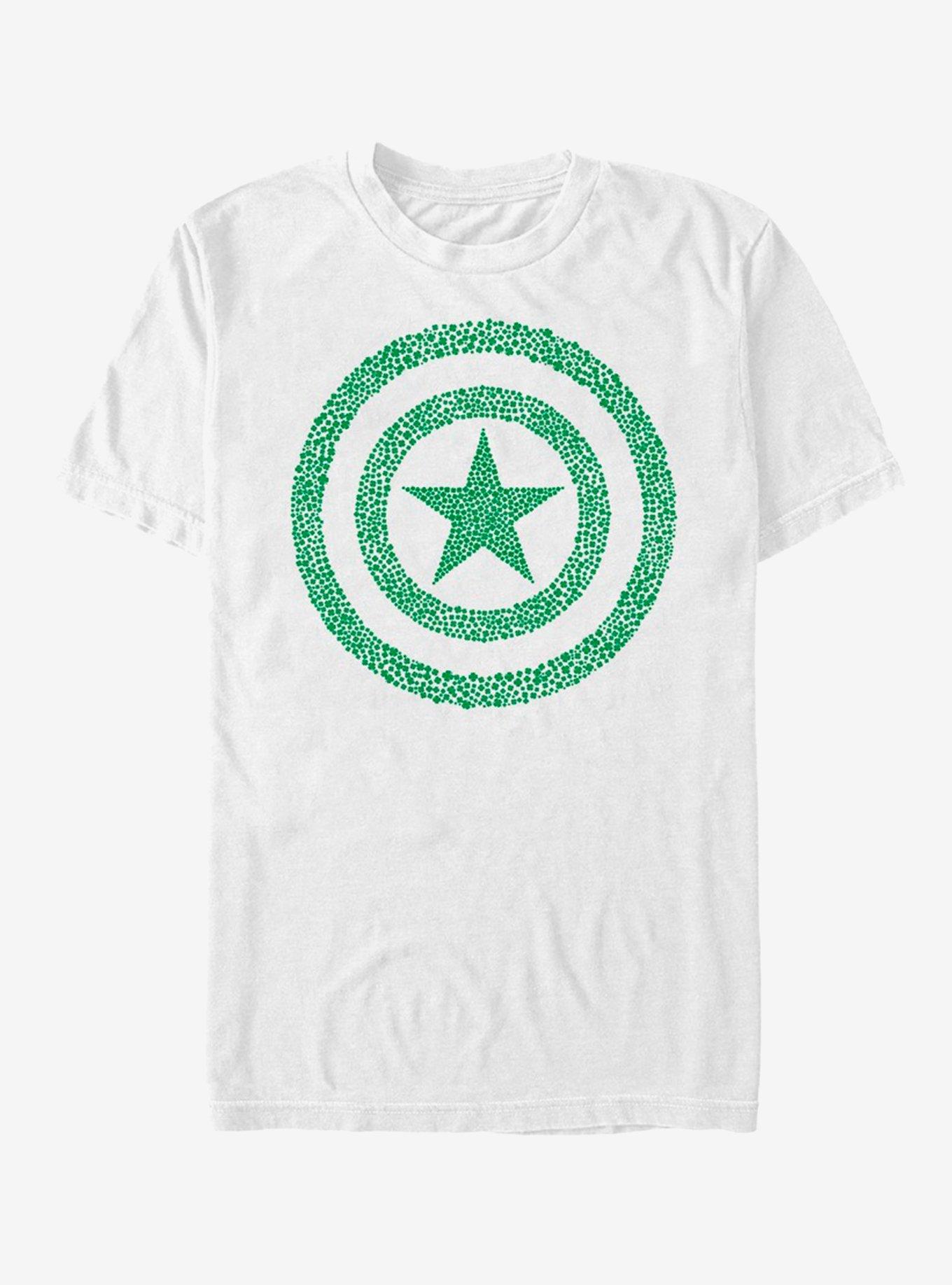 Marvel Cap America Clover  Shield T-Shirt, , hi-res