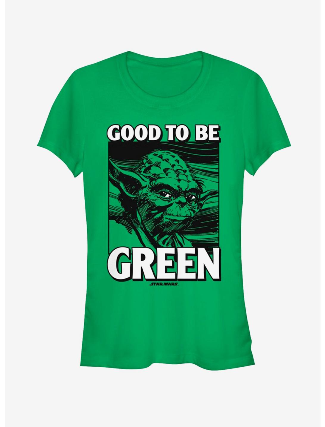 Lucasfilm Star Wars Green Yoda Girls T-Shirt, KELLY, hi-res