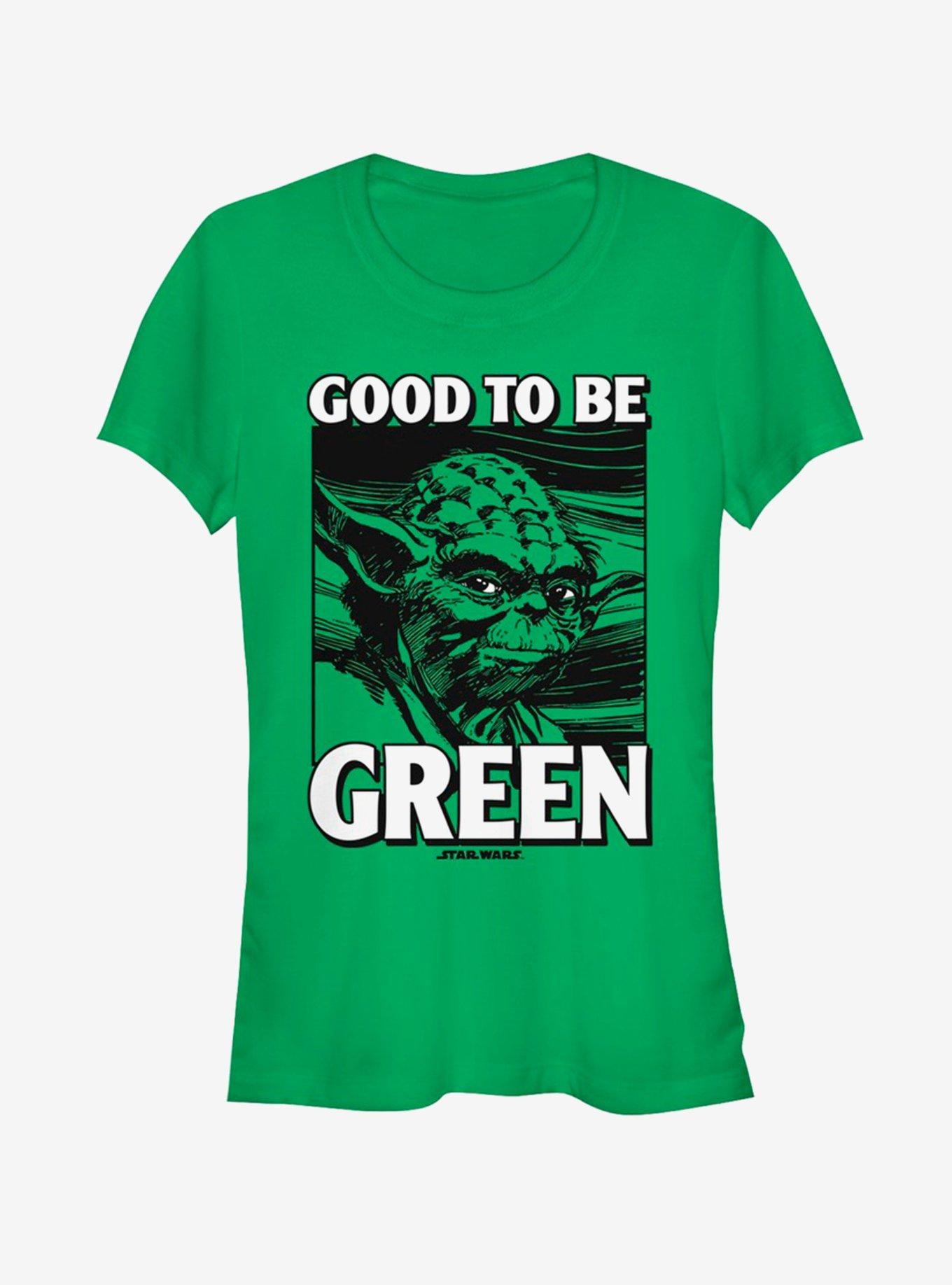 Lucasfilm Star Wars Green Yoda Girls T-Shirt, , hi-res