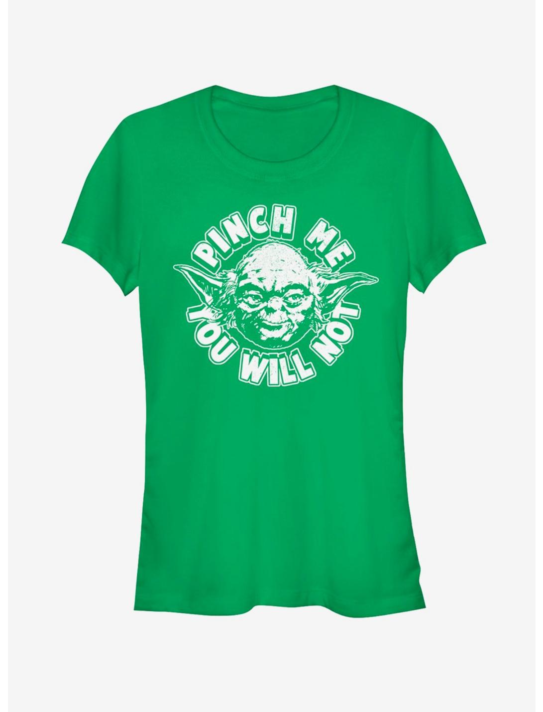 Star Wars Yoda Pinch Me Girls T-Shirt, KELLY, hi-res