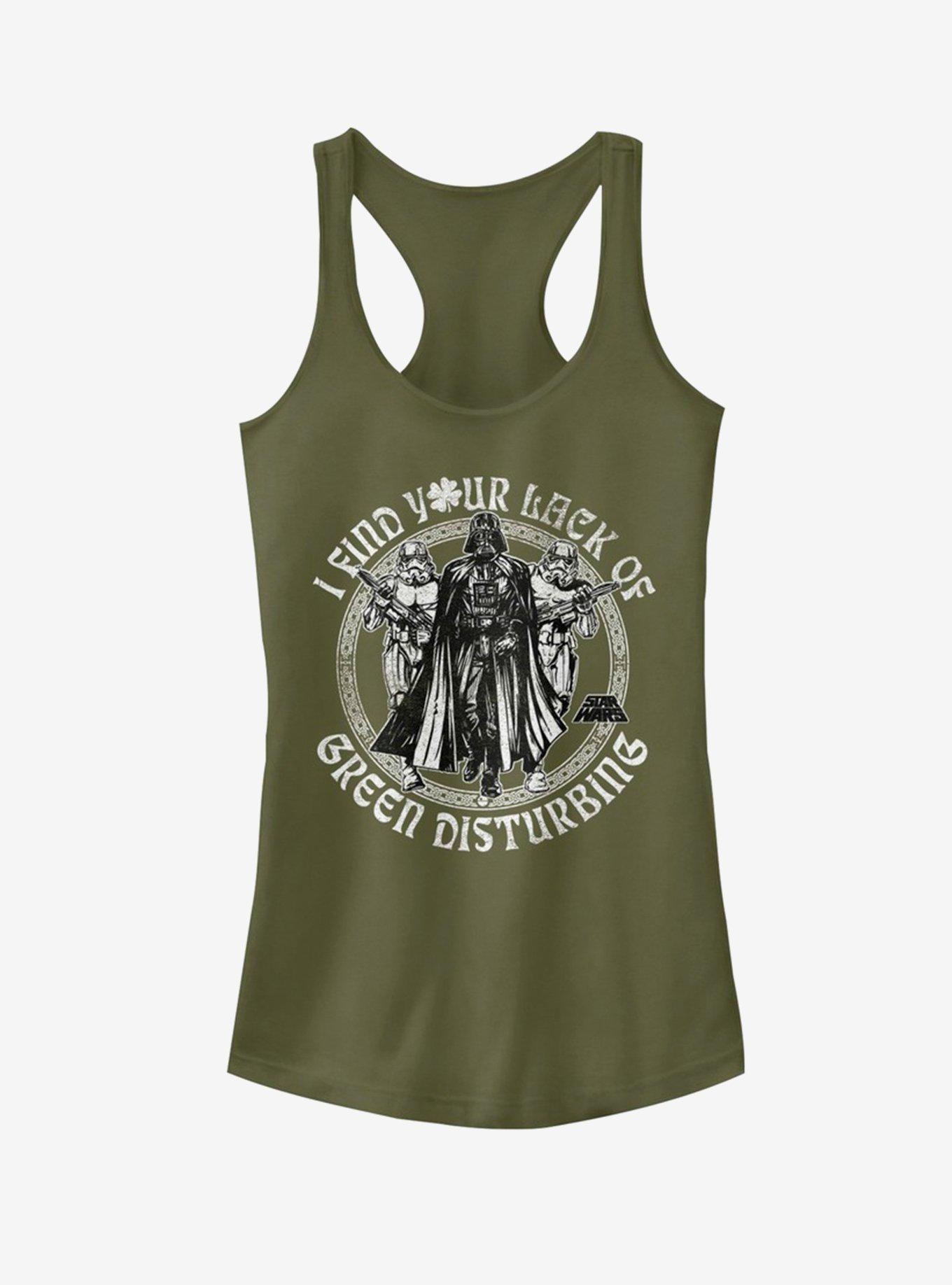 Lucasfilm Star Wars Green Disturbing Girls Tank, , hi-res