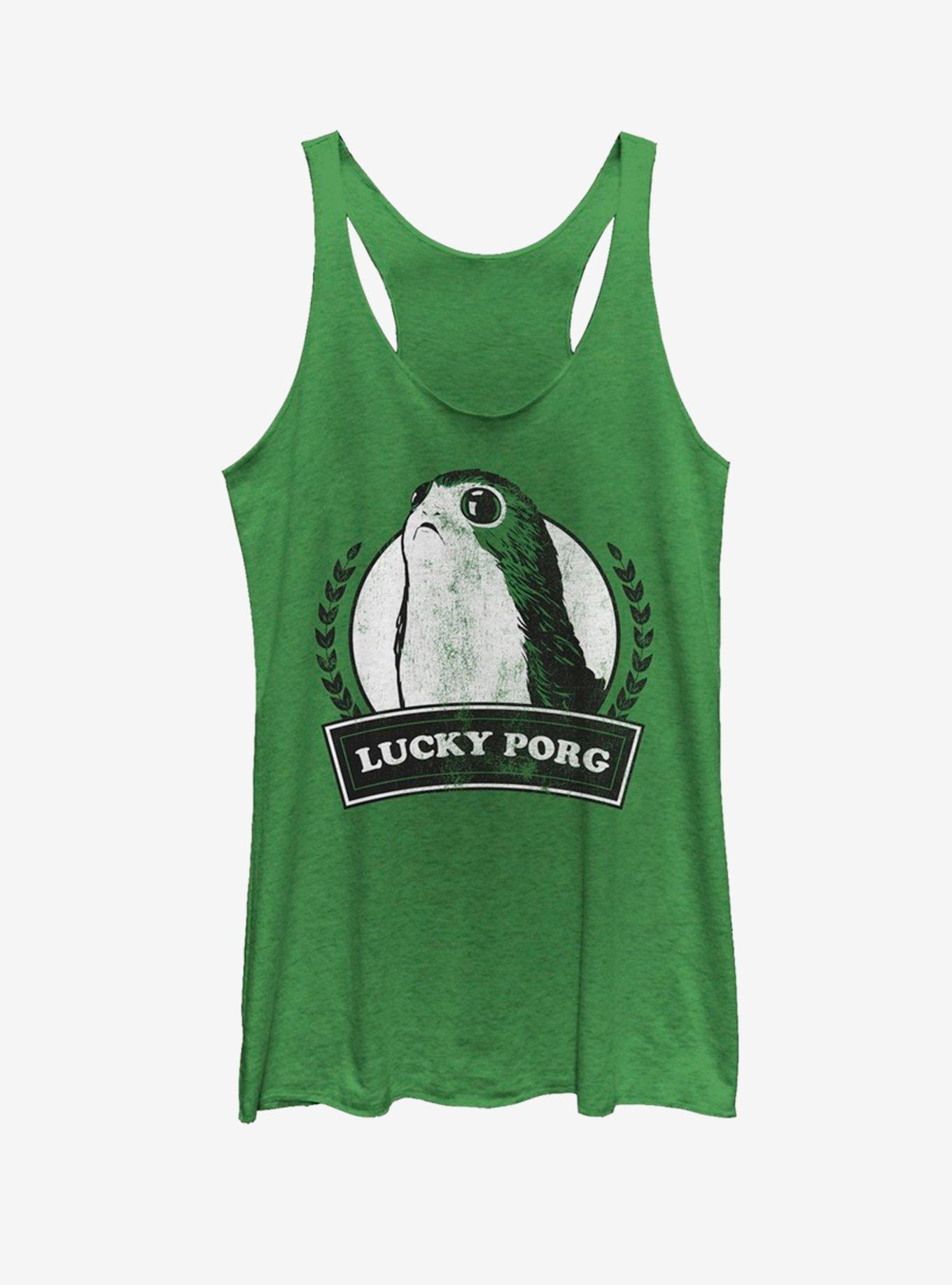 Lucasfilm Star Wars Lucky Porg Girls Tank, ENVY, hi-res