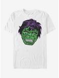 Marvel Hulk Luck Icons Face T-Shirt, WHITE, hi-res