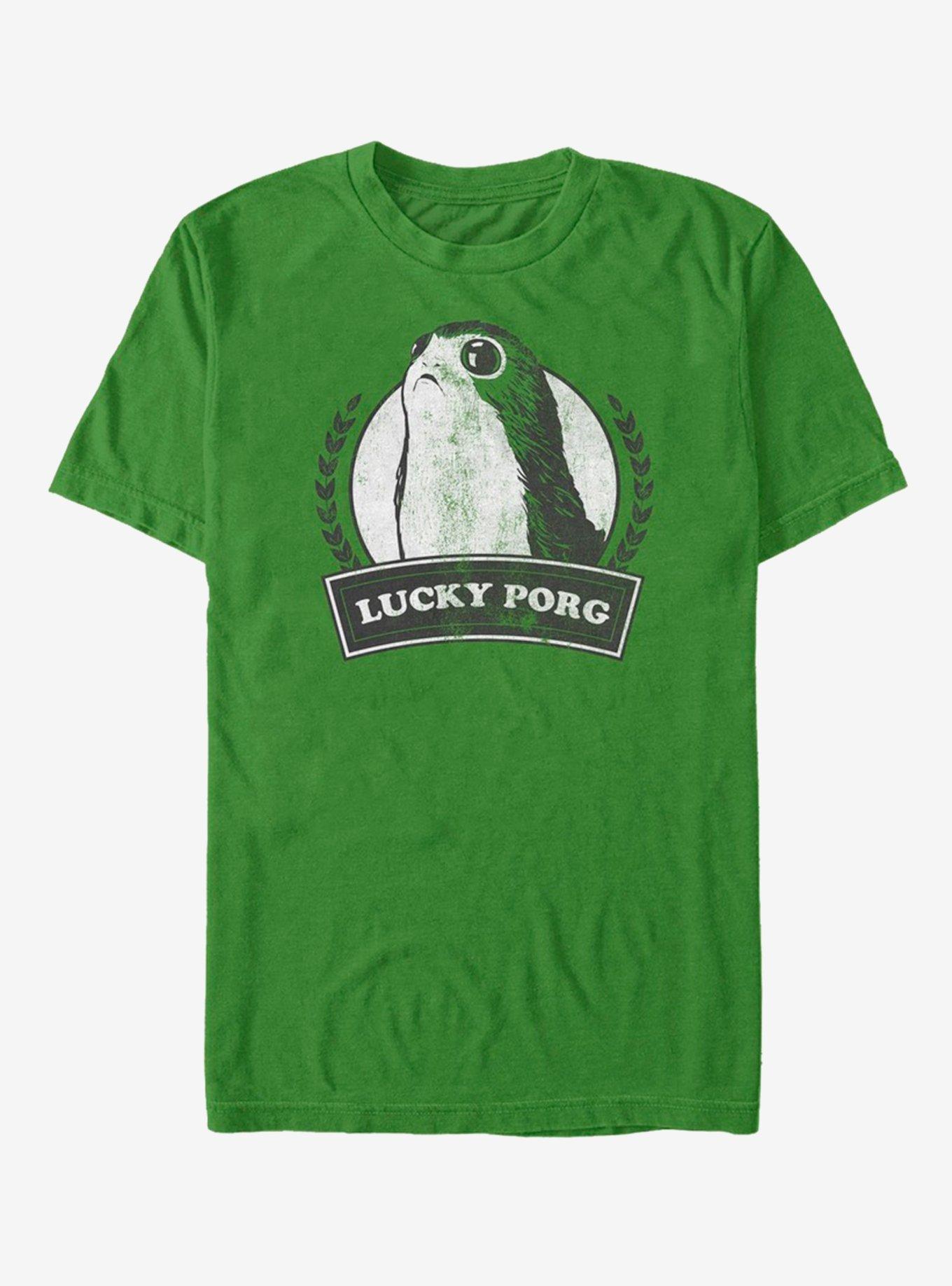 Lucasfilm Star Wars Lucky Porg T-Shirt, KELLY, hi-res