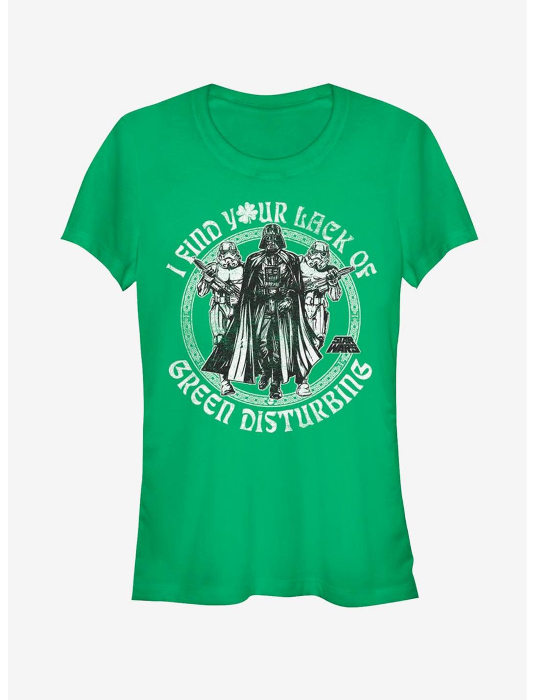 Lucasfilm Star Wars Green Disturbing Girls T-Shirt, KELLY, hi-res