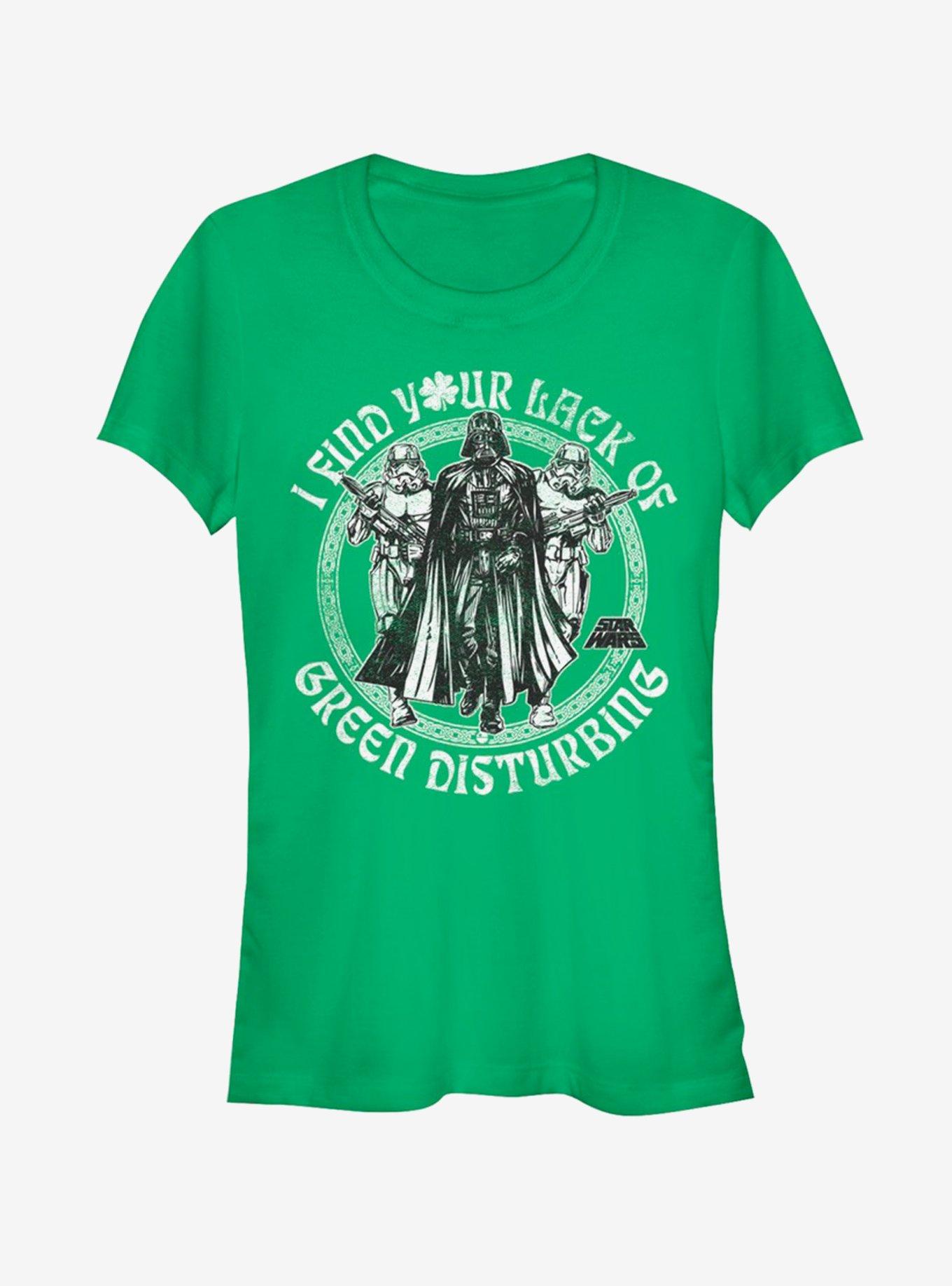 Lucasfilm Star Wars Green Disturbing Girls T-Shirt, KELLY, hi-res