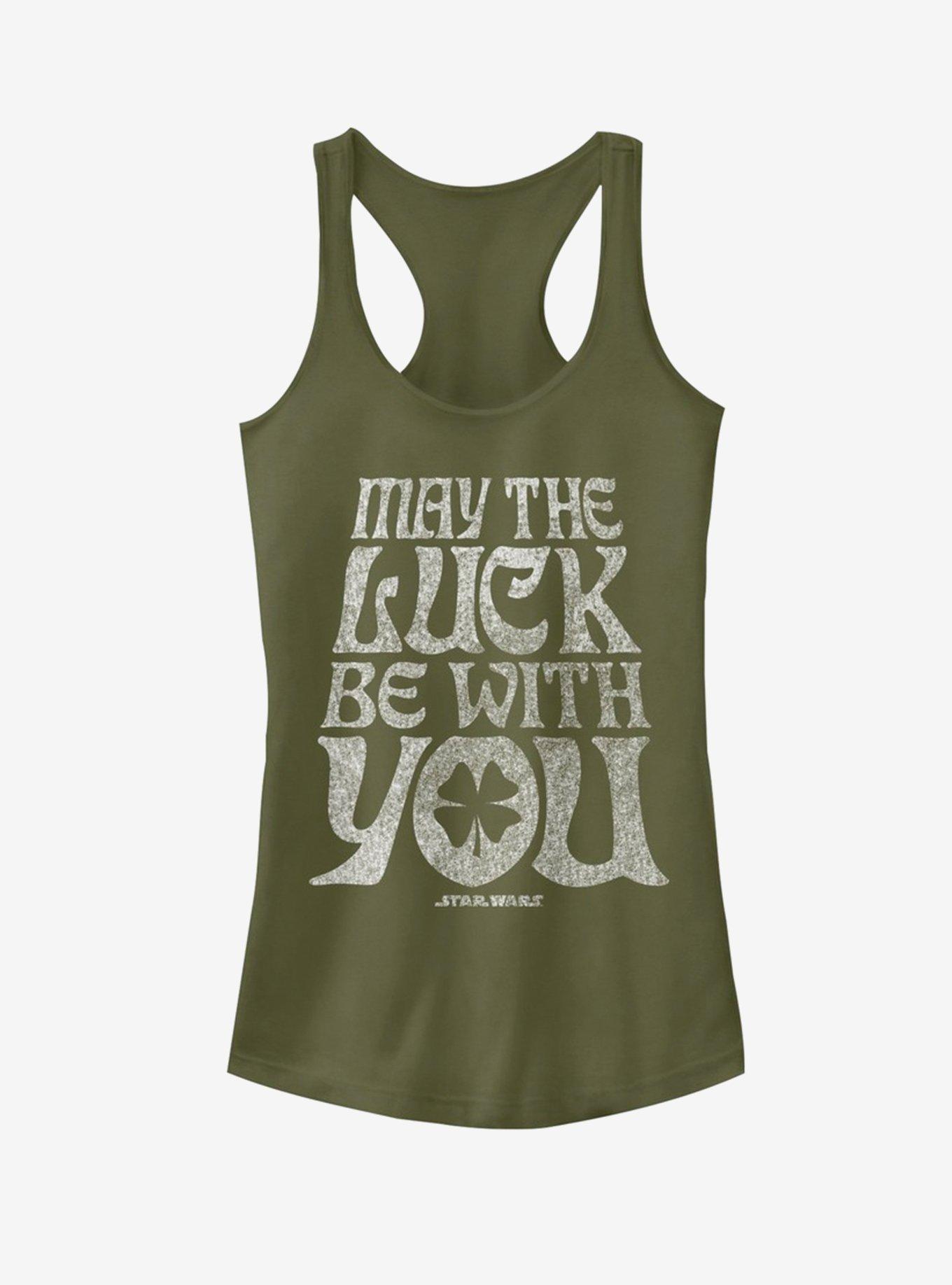 Lucasfilm Star Wars Luck Be With You Girls Tank, , hi-res