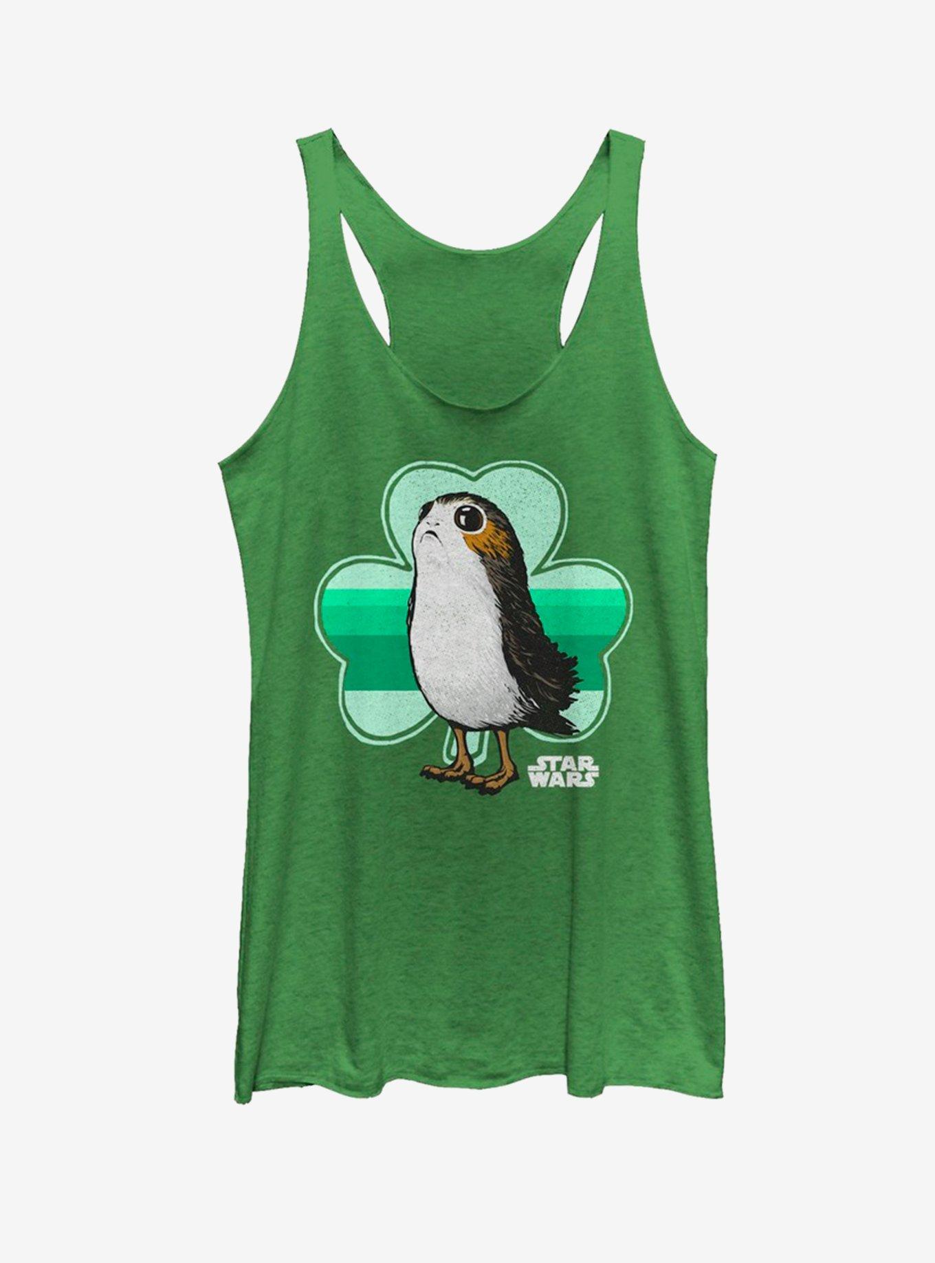 Lucasfilm Star Wars Porg Clover Girls Tank, ENVY, hi-res