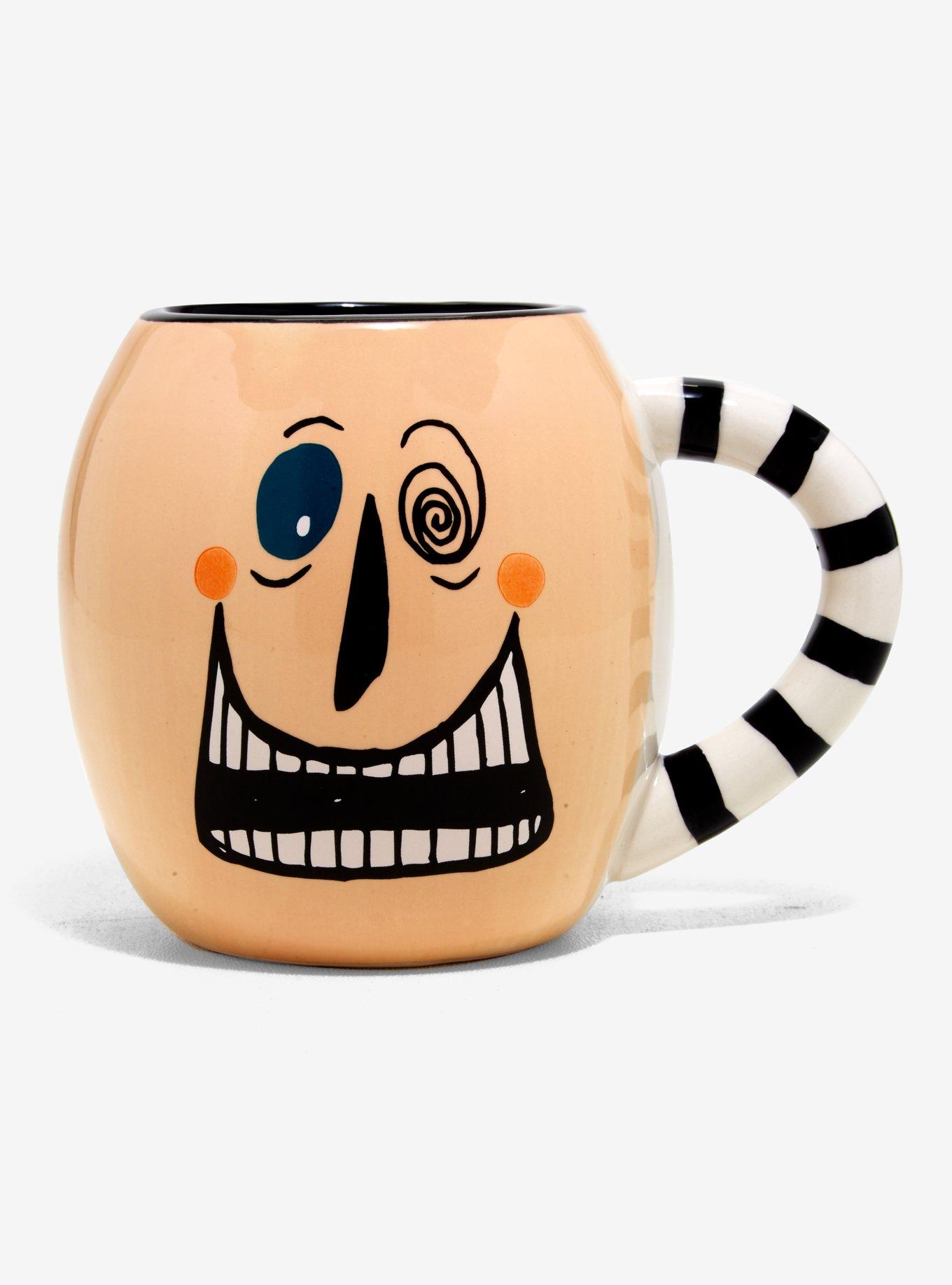 Disney Nightmare Before Christmas Mayor Faces 3D Ceramic Mug