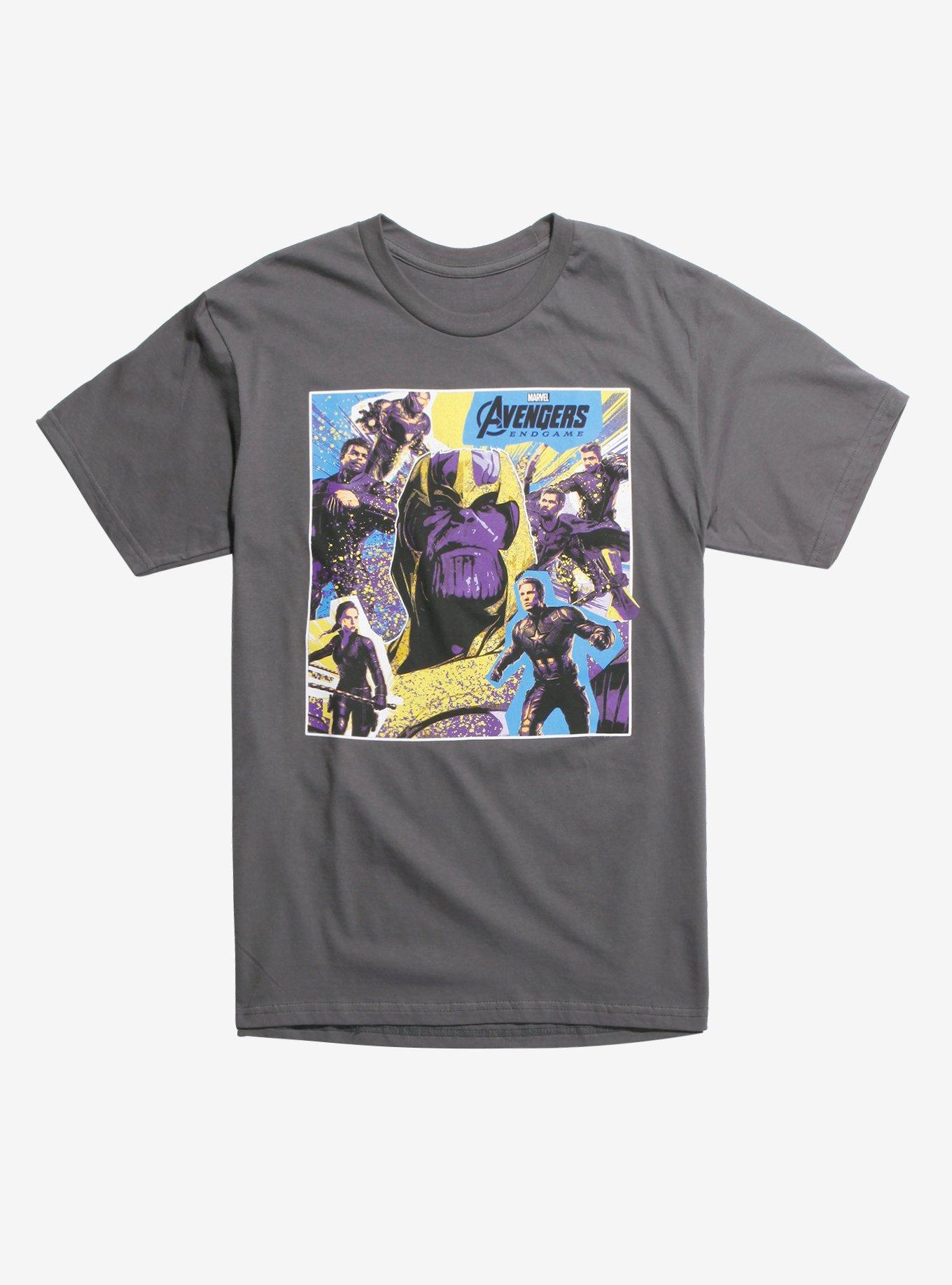 Marvel Avengers: Endgame Character Collage T-Shirt, MULTI, hi-res