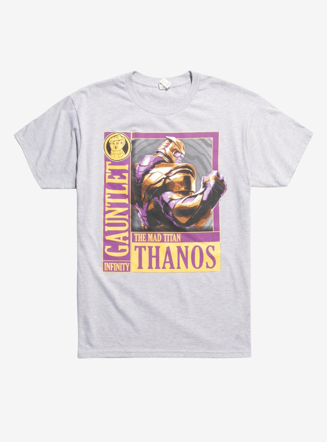 Marvel Avengers: Endgame Thanos The Mad Titan T-Shirt, MULTI, hi-res