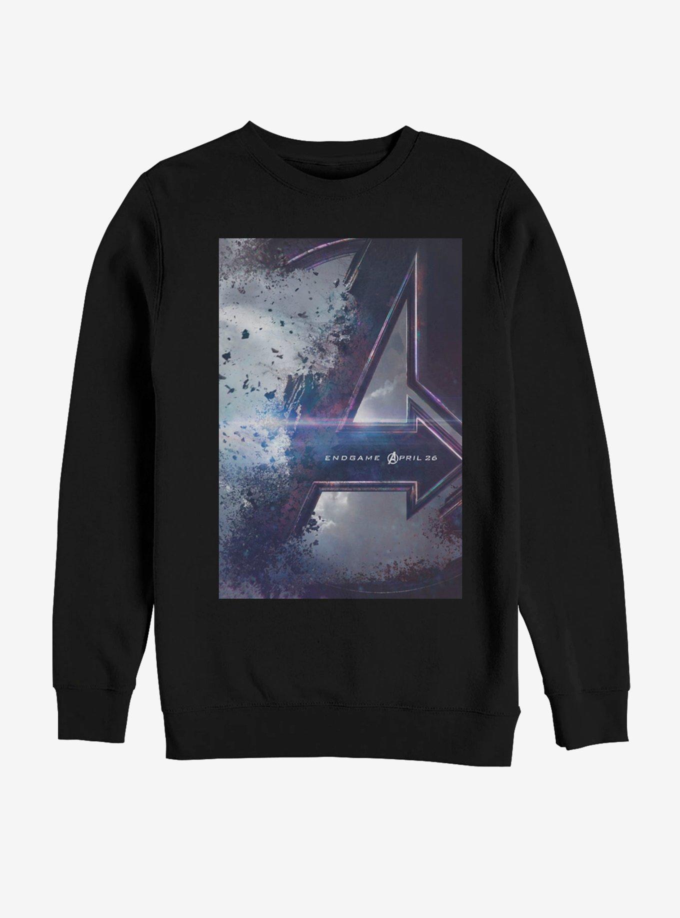 Marvel Avengers: Endgame Poster Sweatshirt, BLACK, hi-res