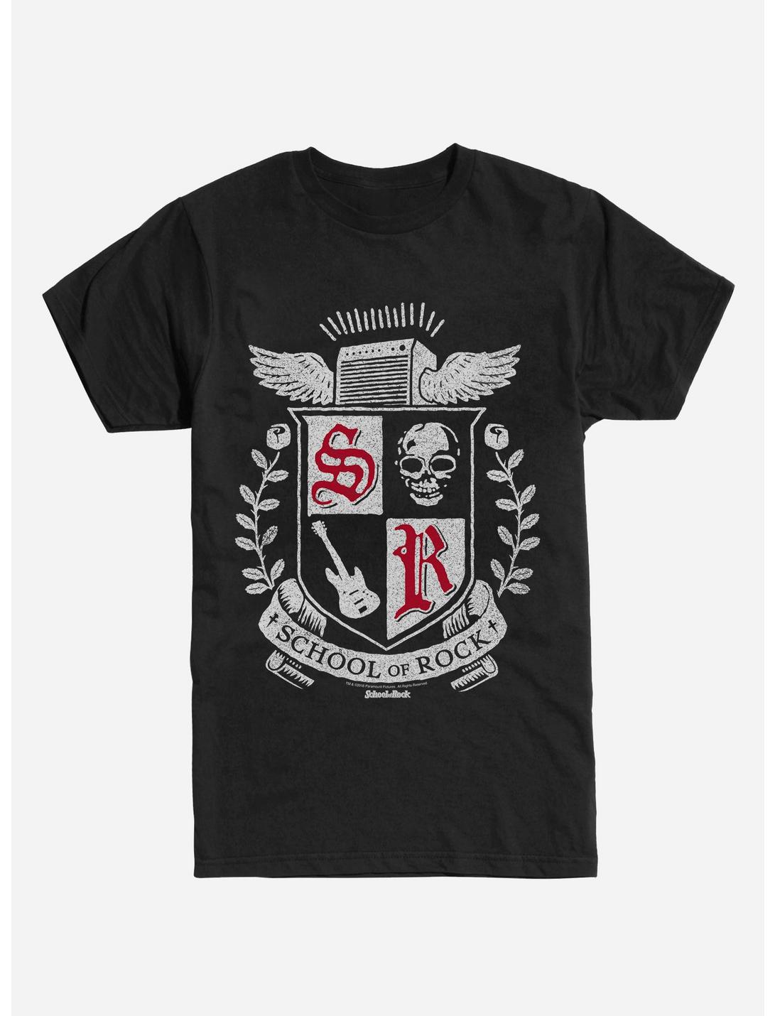 School of Rock Logo T-Shirt, BLACK, hi-res