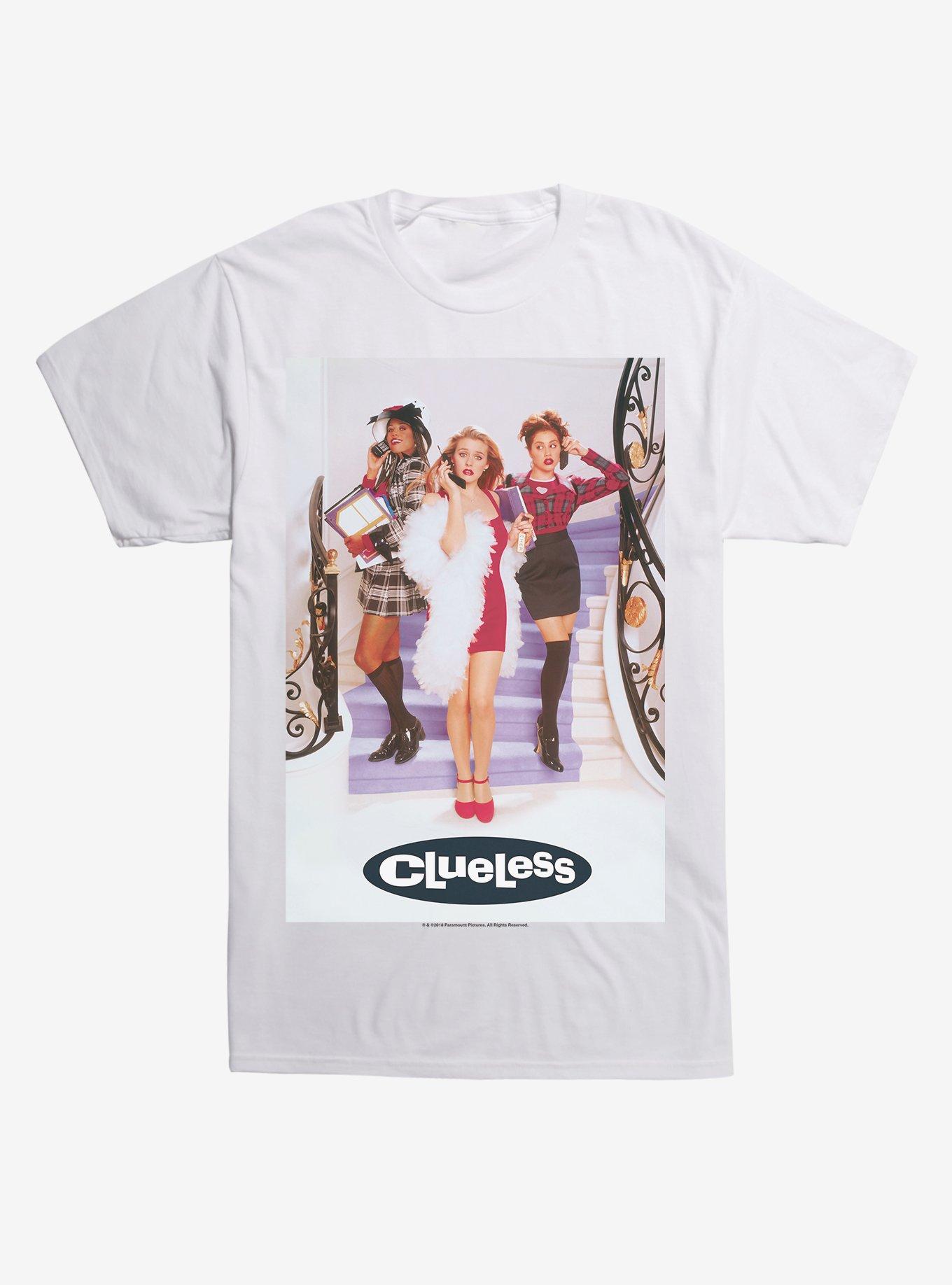 Clueless Poster T-Shirt - WHITE | BoxLunch