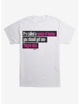 Pretty in Pink Sense of Humor T-Shirt, , hi-res