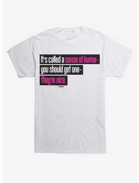 Pretty in Pink Sense of Humor T-Shirt, , hi-res