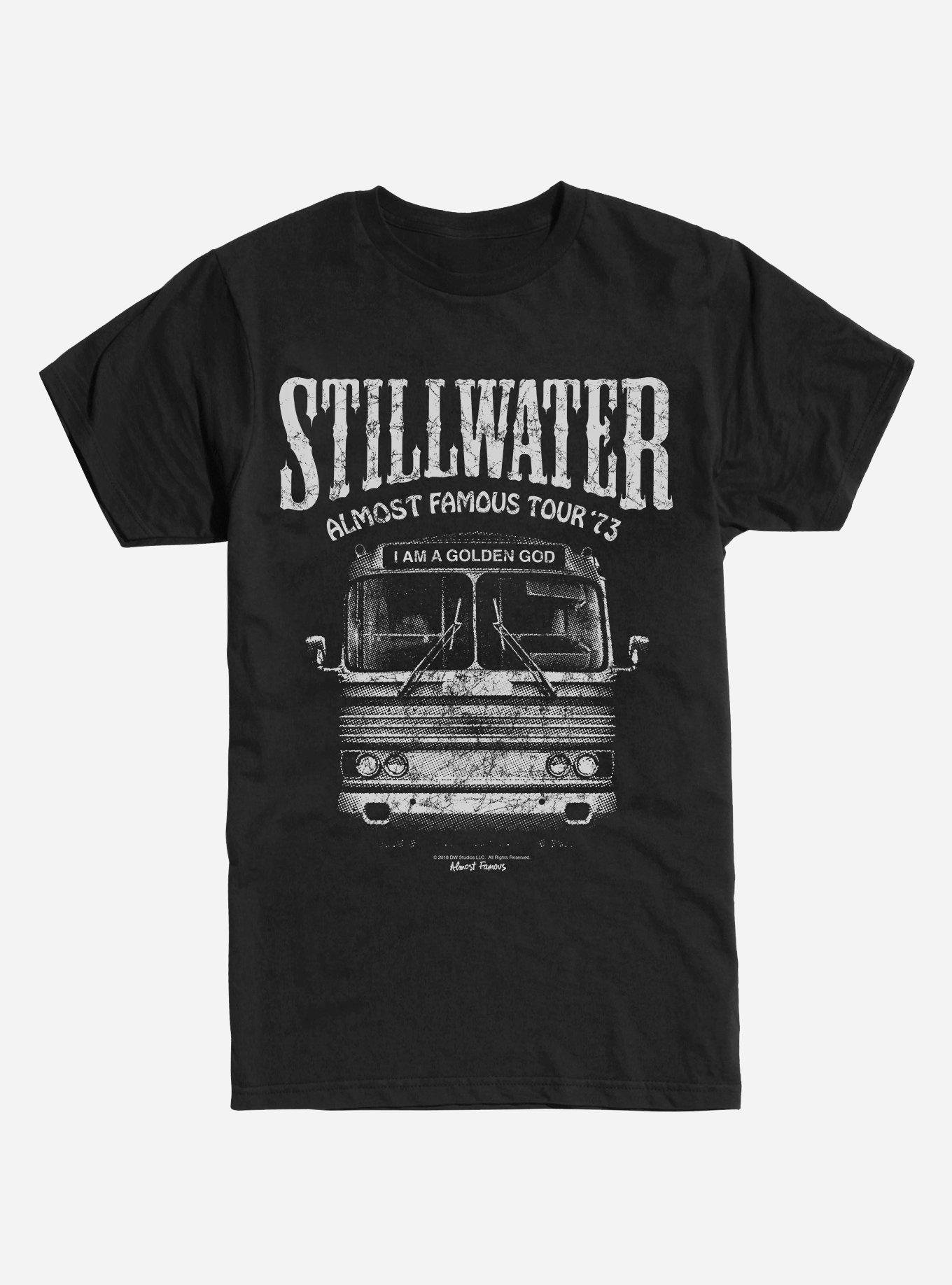 Almost Famous Stillwater Tour T-Shirt - BLACK | BoxLunch