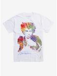 Jimi Hendrix Trippy Kaleidoscope T-Shirt, WHITE, hi-res