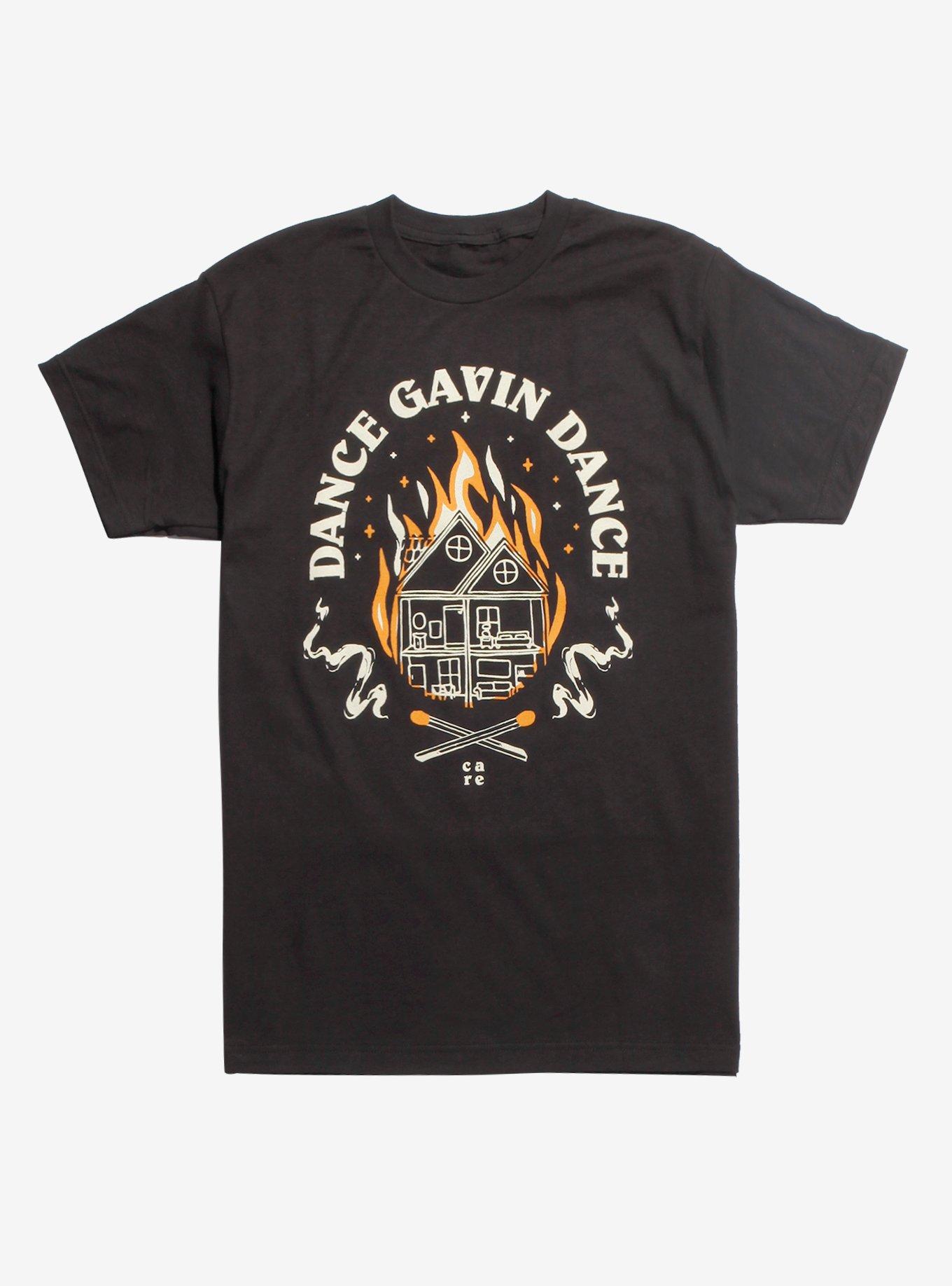 Dance Gavin Dance Care T-Shirt, BLACK, hi-res