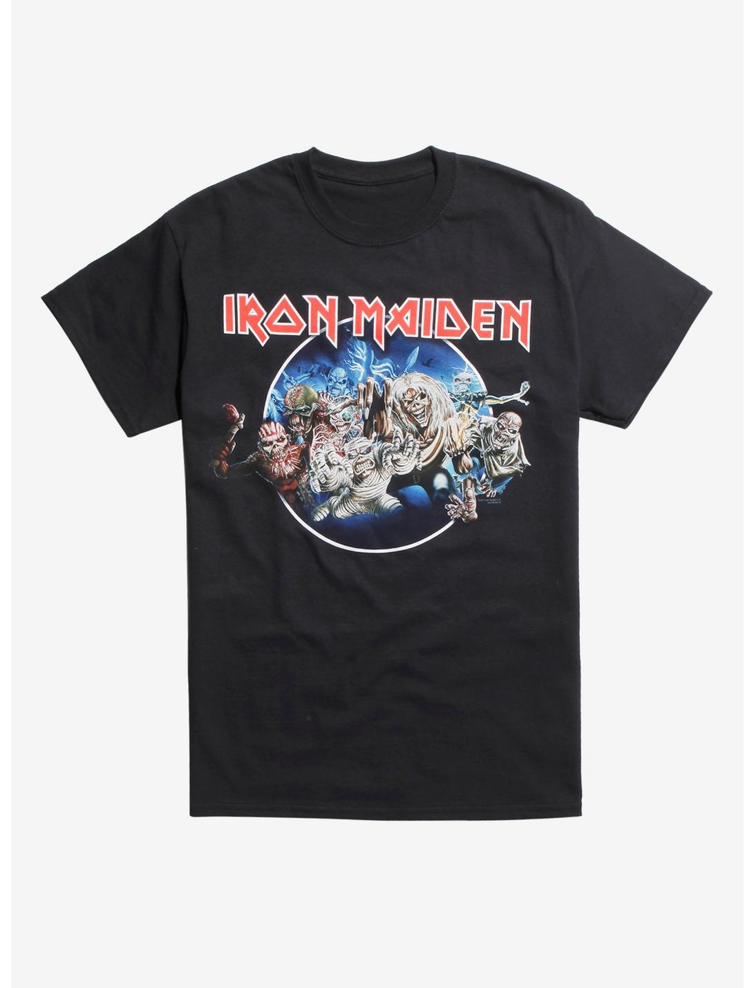 Iron Maiden Legacy Of Eddie The Head T-Shirt, BLACK, hi-res