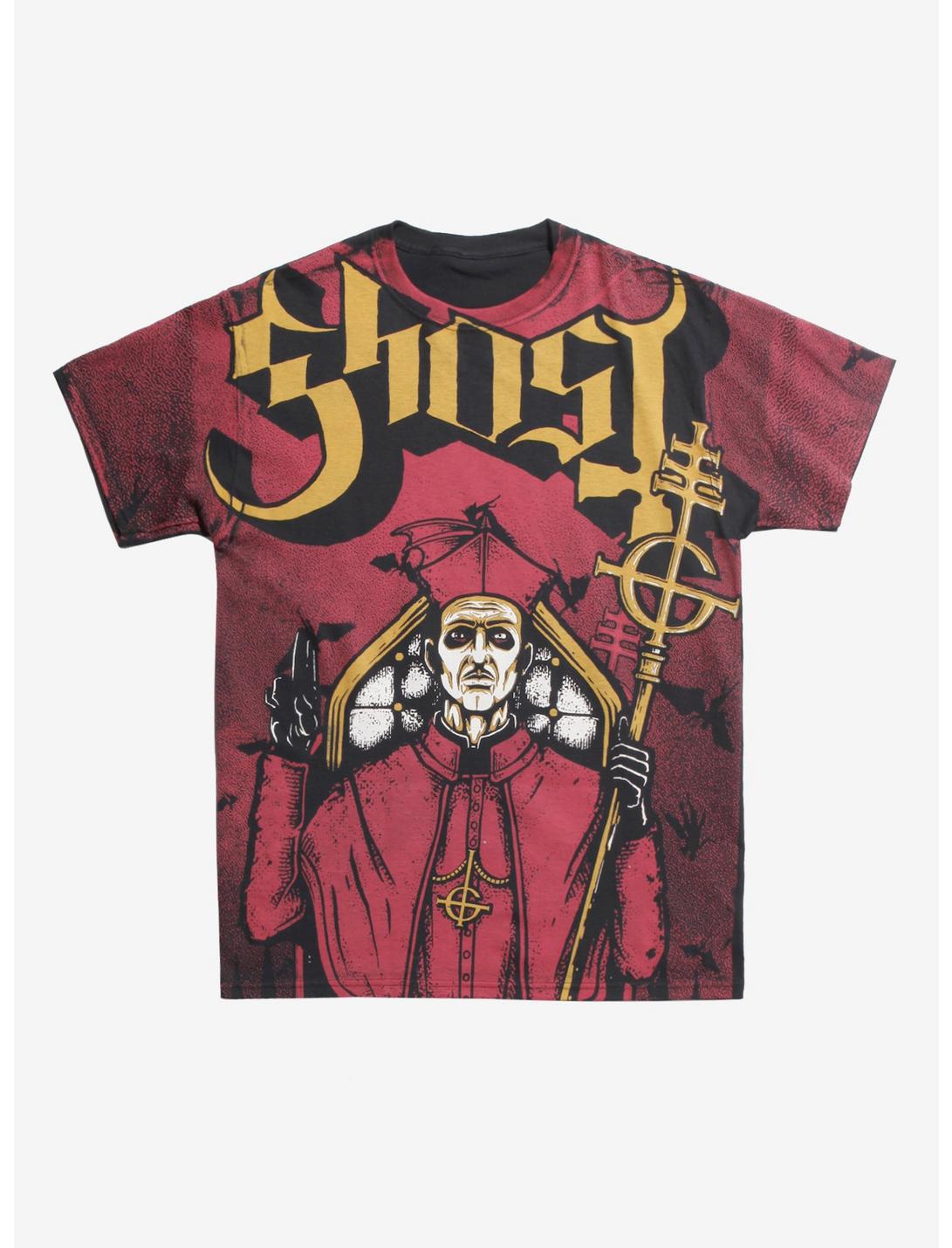 Ghost Cardinal Copia T-Shirt, BLACK, hi-res