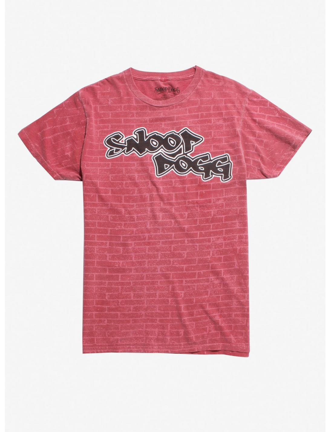 Snoop Dogg Brick Logo T-Shirt, RED, hi-res