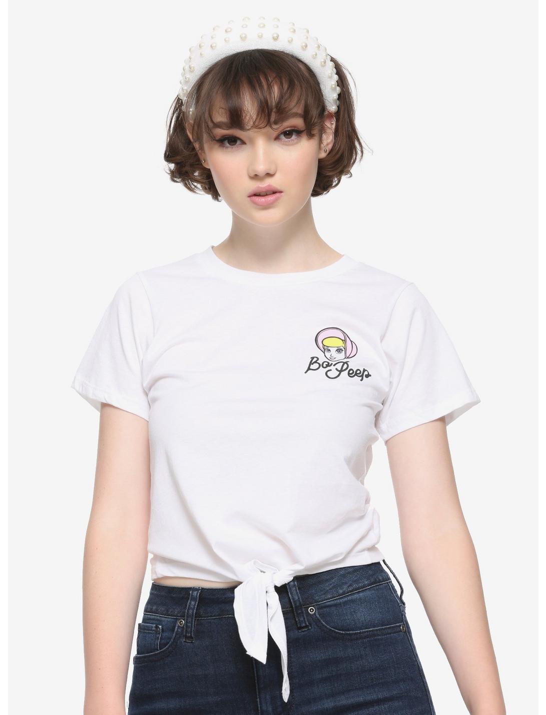 Disney Pixar Toy Story Bo Peep Tie-Front Girls T-Shirt, MULTI, hi-res