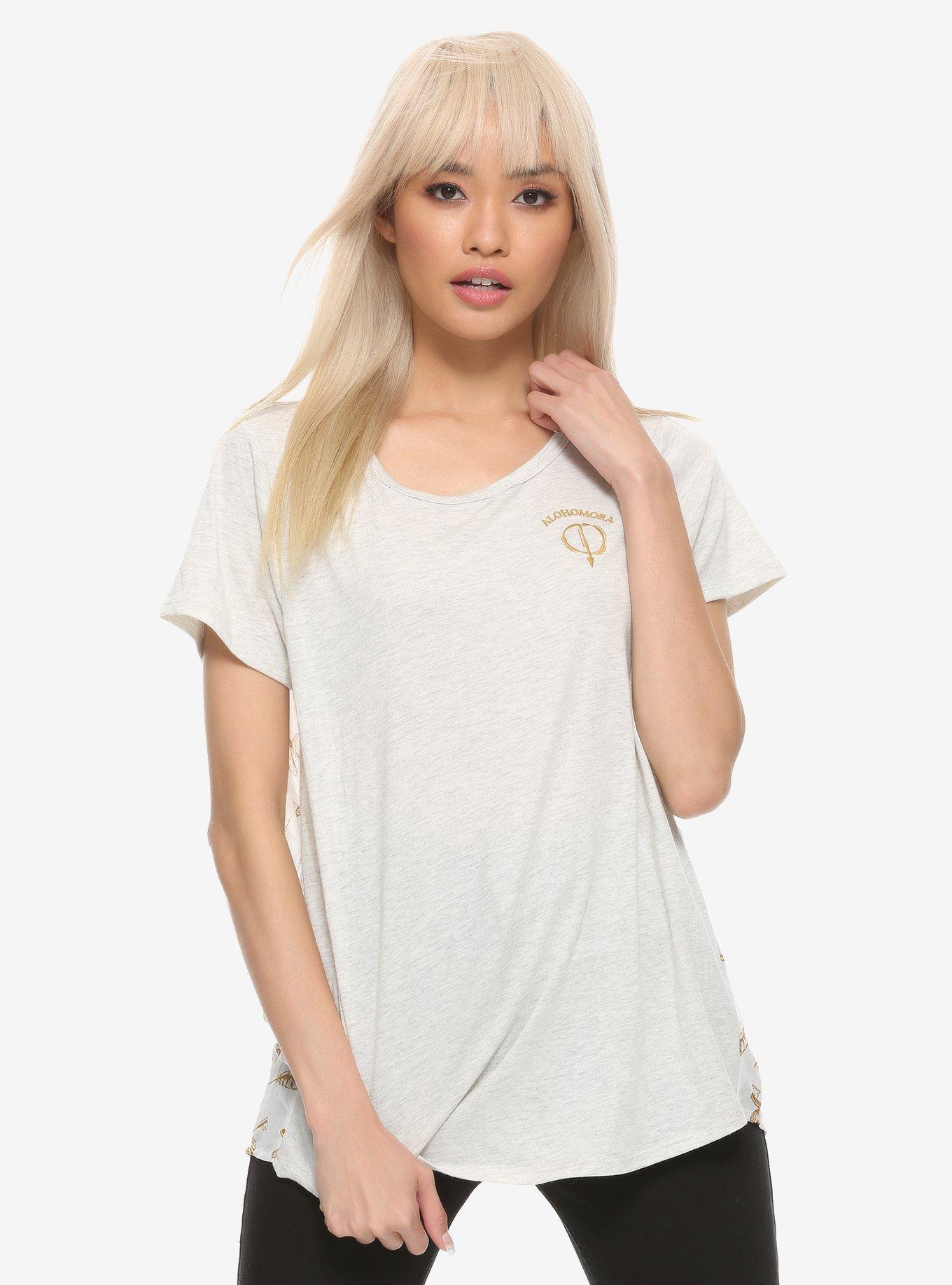 Harry Potter Charms Chiffon Back Girls T-Shirt, MULTI, hi-res