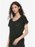 Aries Zodiac Girls T-Shirt, BLACK, hi-res